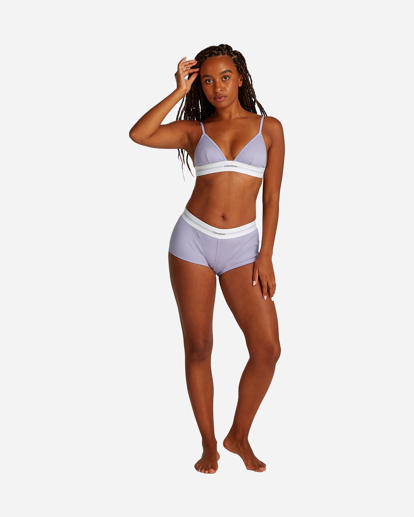 Intimo CALVIN KLEIN UNDERWEAR UNLINED TRAINGLE W - Viola - 3 | Cisalfa Sport