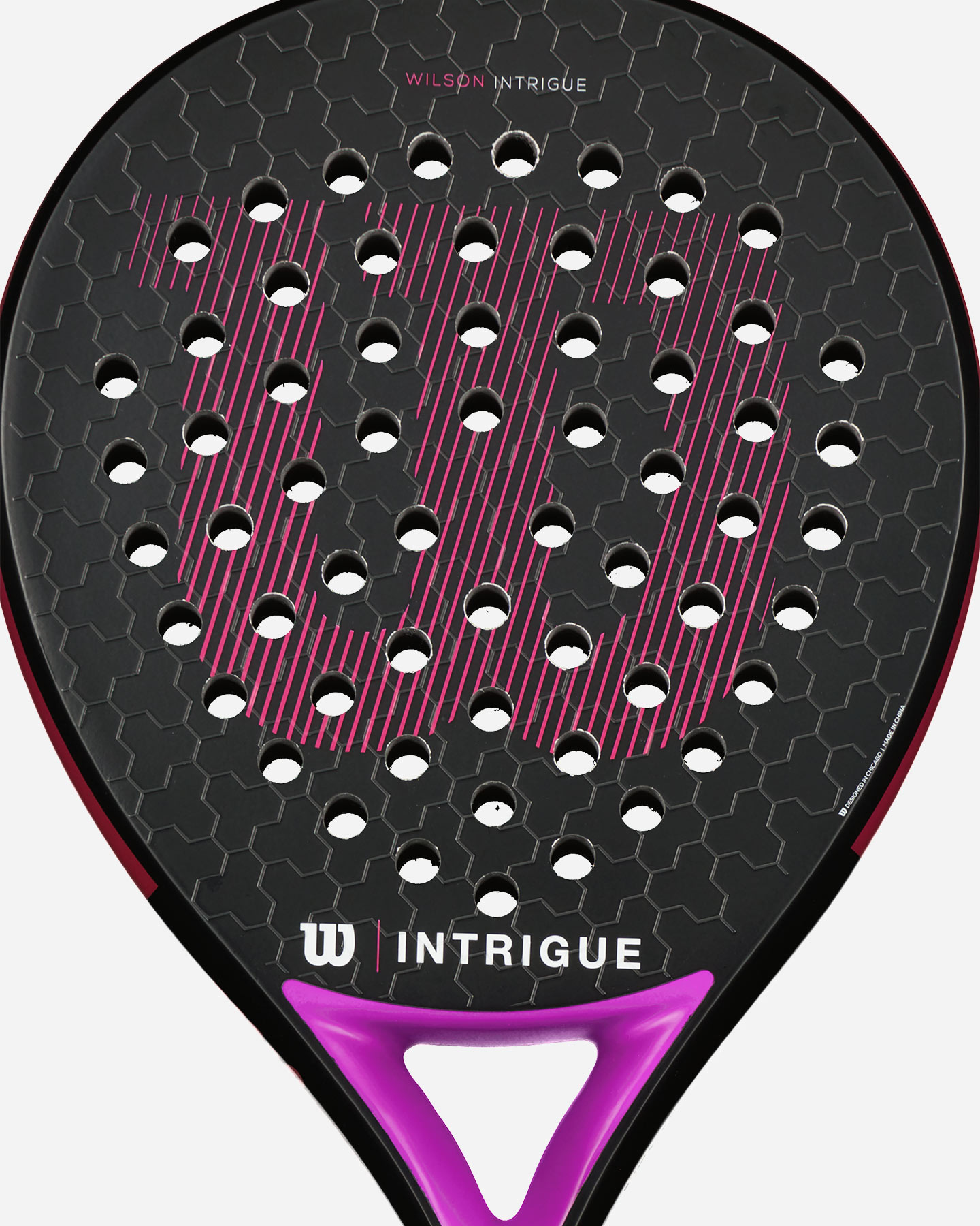 Racchetta padel intermedia WILSON INTRIGUE PADEL  - Nero - 3 | Cisalfa Sport