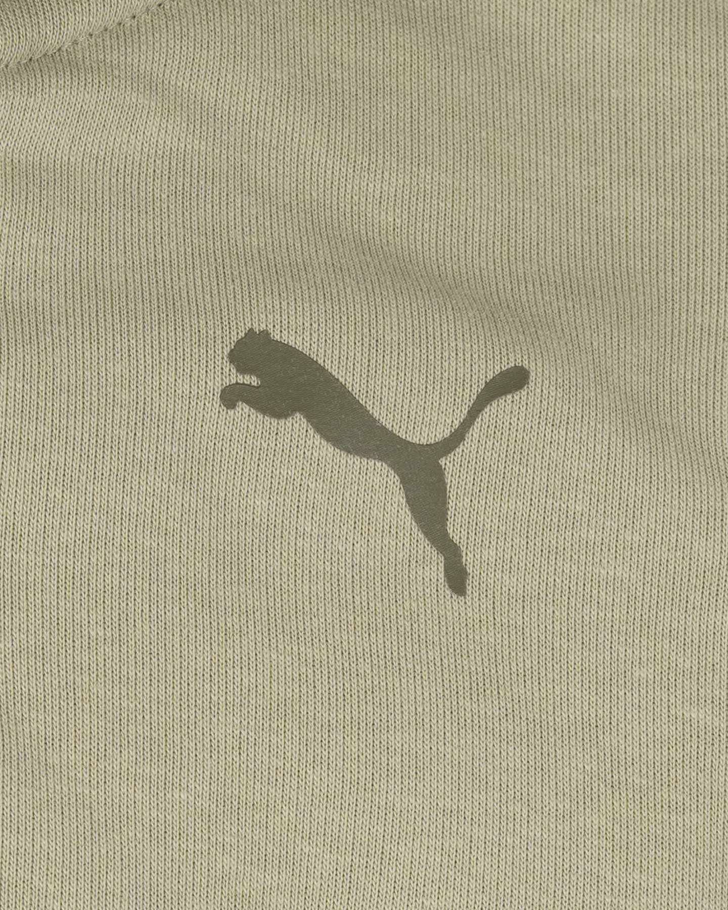 Felpa PUMA CLASSIC JR - Verde - 2 | Cisalfa Sport