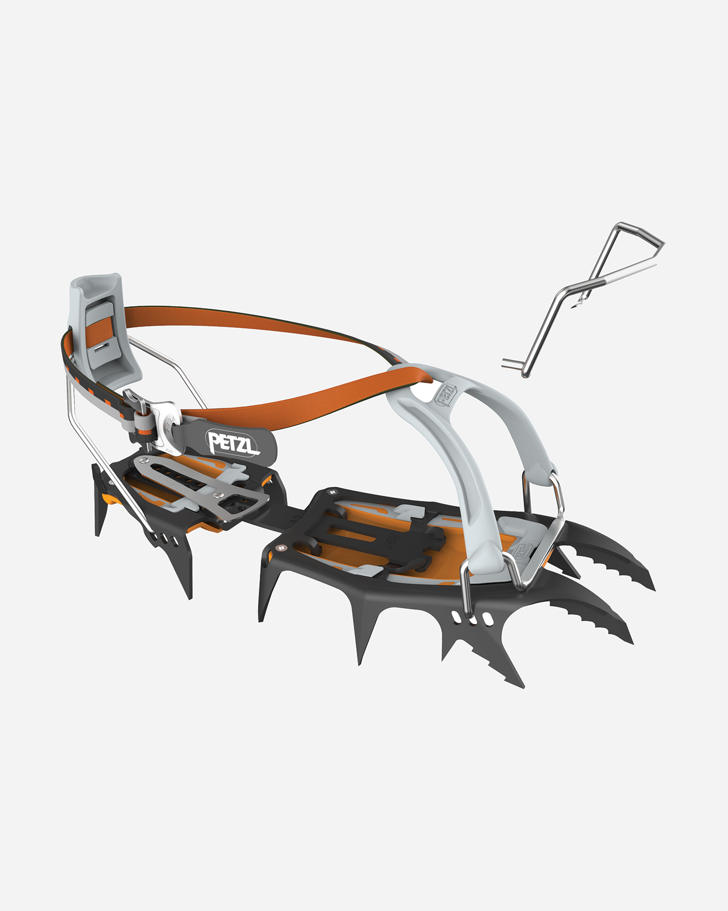 Ramponi PETZL RAMPONI PETZL SARKEN T10ALLU - Arancione - 0 | Cisalfa Sport