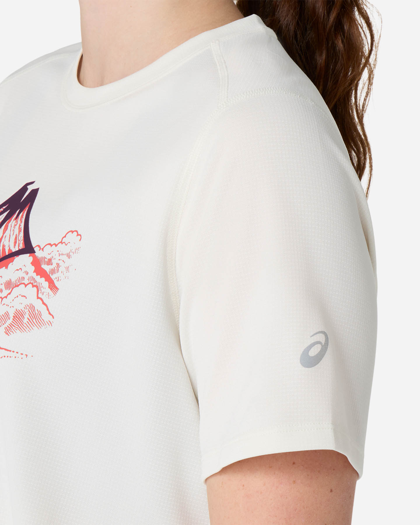 T-shirt running ASICS FUJITRAIL W - Giallo - 4 | Cisalfa Sport