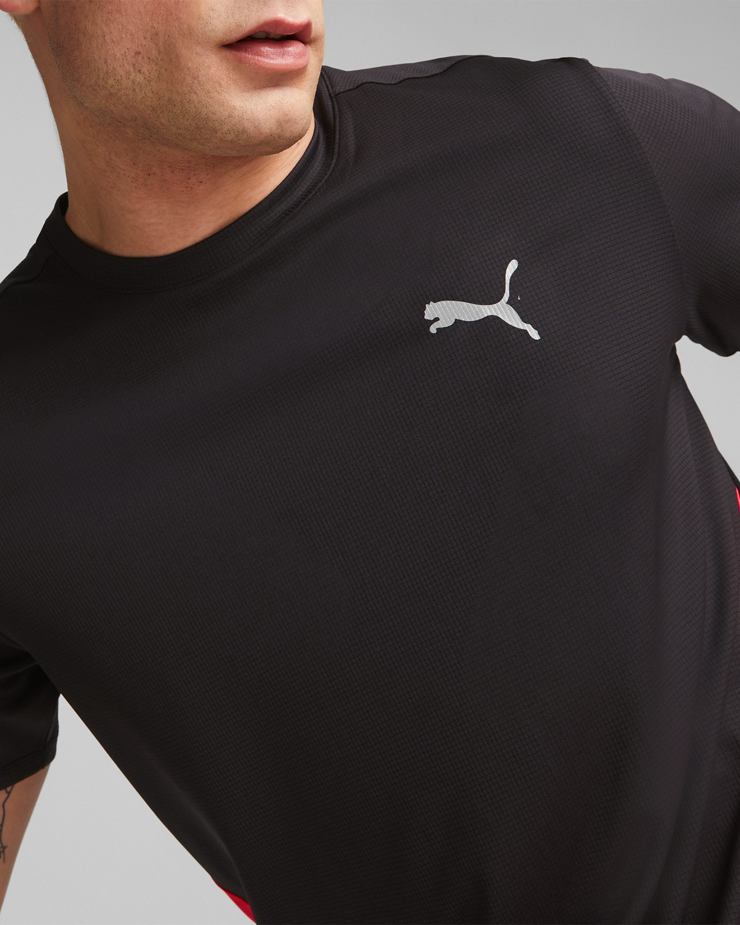 T-shirt running PUMA RUN FAVORITE M - Nero - 4 | Cisalfa Sport