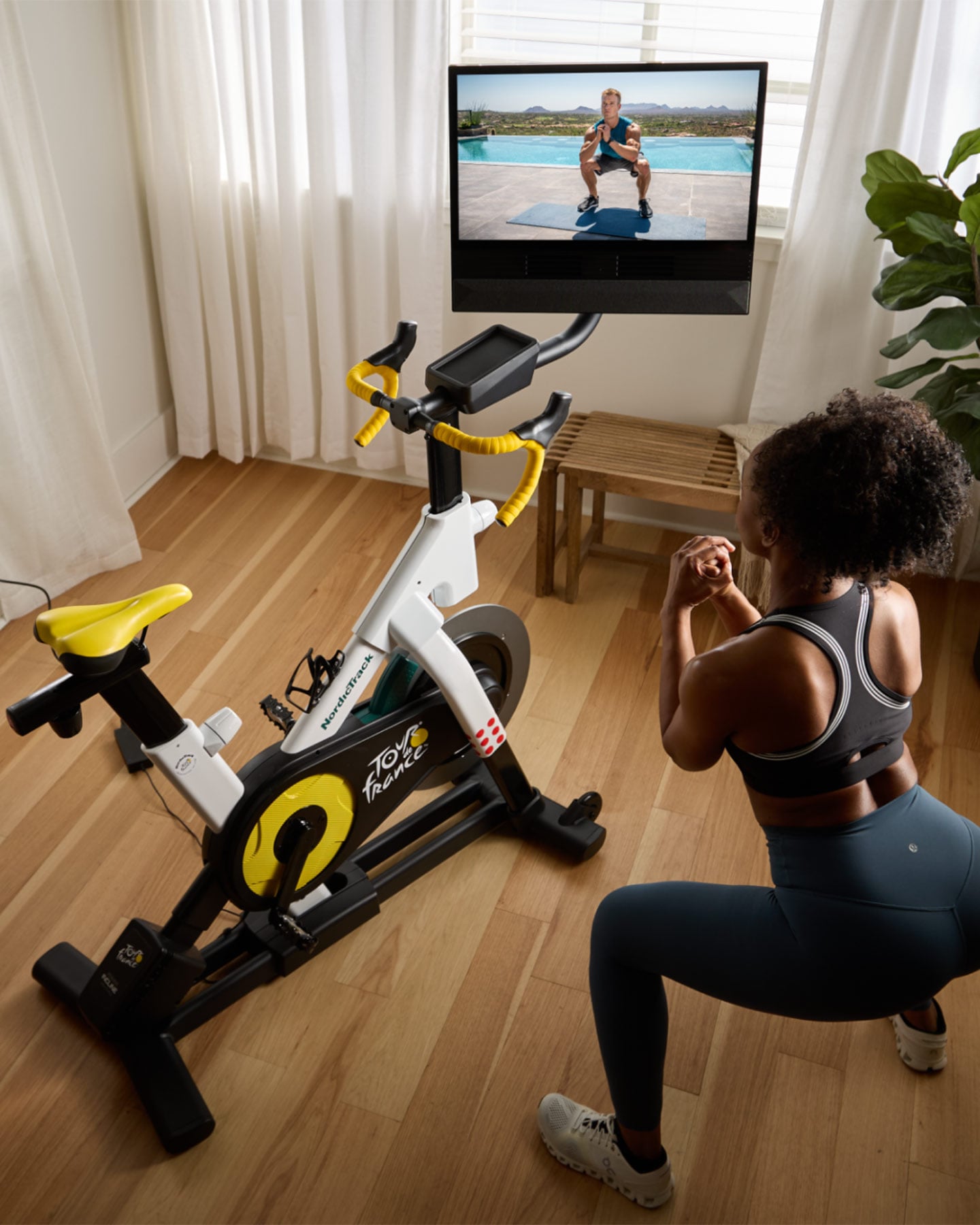 Spin bike NORDICTRACK TOUR DE FRANCE - Bianco - 2 | Cisalfa Sport