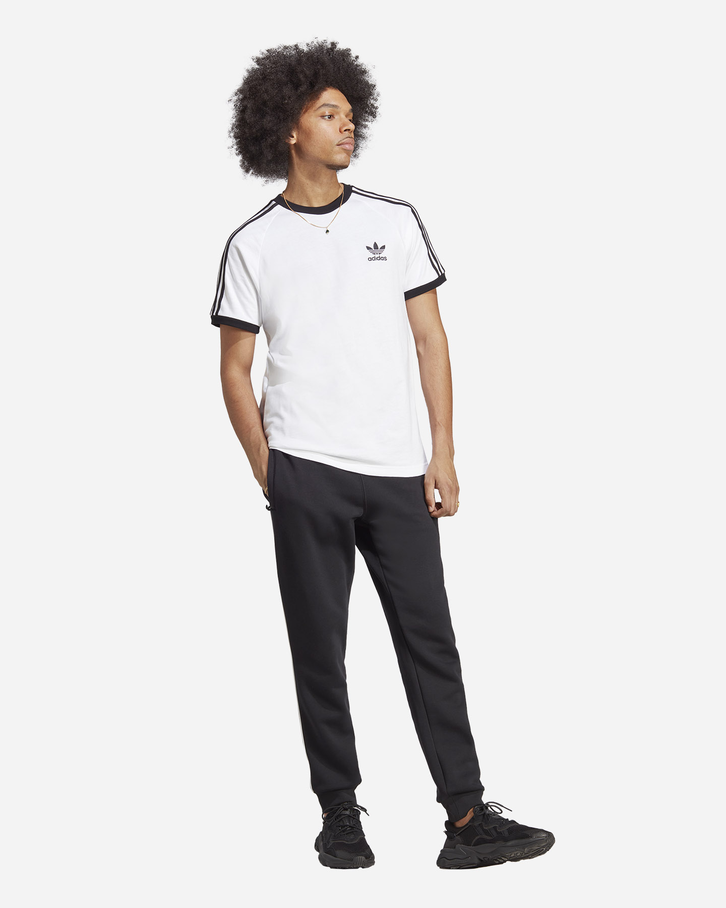 T-shirt ADIDAS 3STRIPES M - Bianco - 5 | Cisalfa Sport