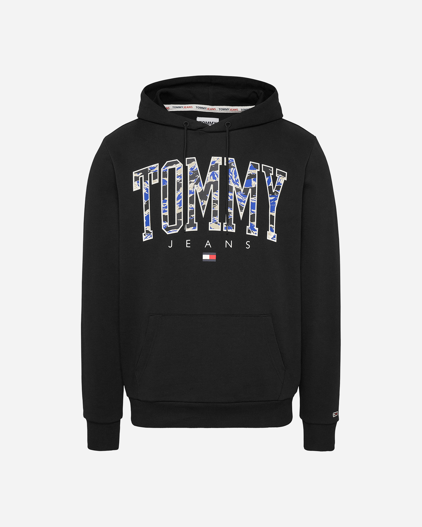 Felpa TOMMY HILFIGER LOGO CAMOU M - Nero - 0 | Cisalfa Sport
