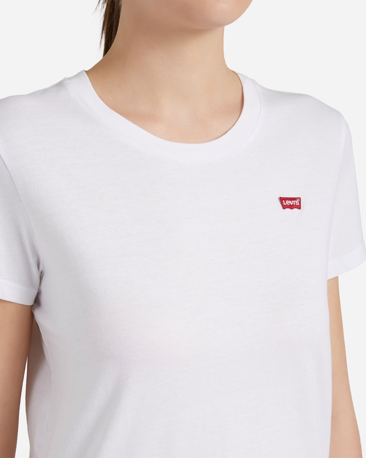 T-shirt LEVI'S SMALL LOGO CHESTHIT W - Bianco - 4 | Cisalfa Sport