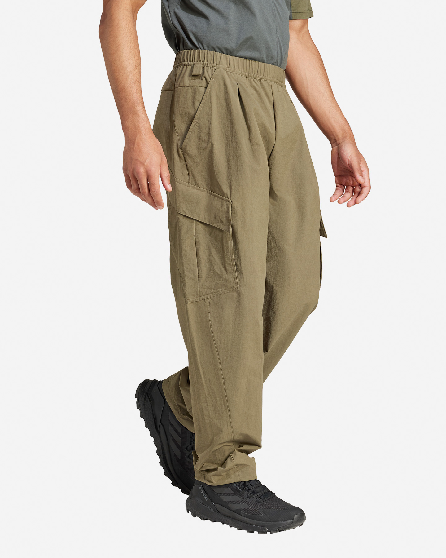Pantalone outdoor ADIDAS CARGO M - Verde - 3 | Cisalfa Sport