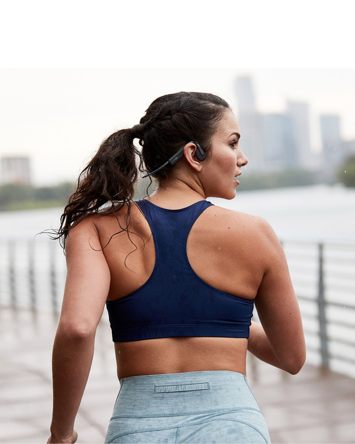 Cuffie audio AFTERSHOKZ OPENMOVE  - Grigio - 4 | Cisalfa Sport