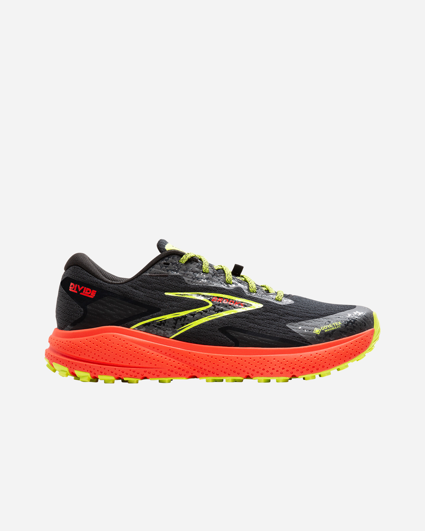 Scarpe trail BROOKS DIVIDE 5 GTX M - Nero - 0 | Cisalfa Sport