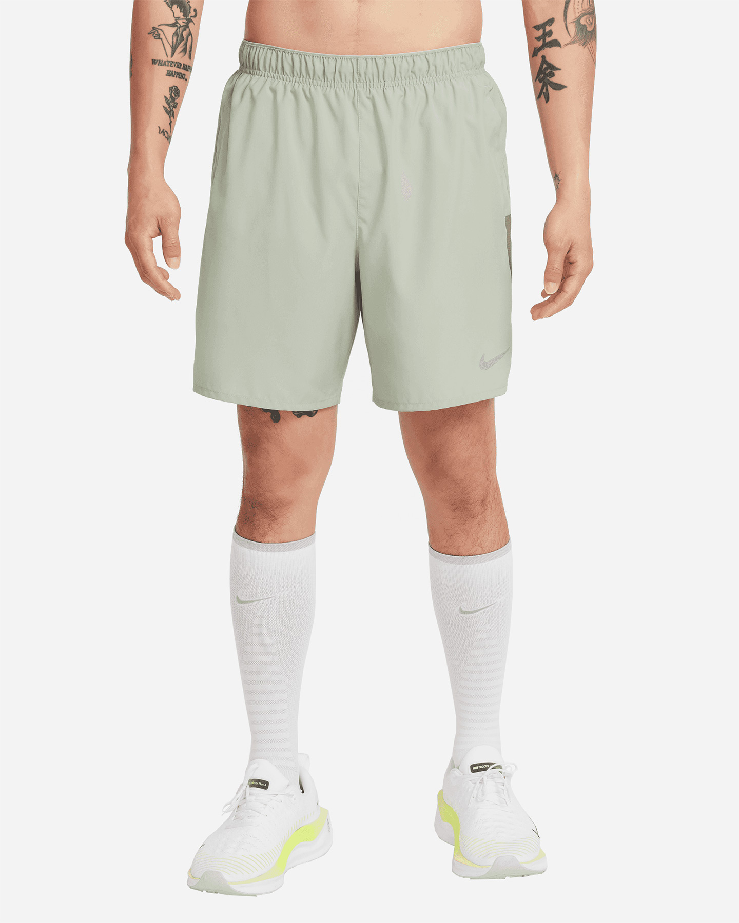 Short running NIKE CHALLENGER 7BF M - Verde - 0 | Cisalfa Sport