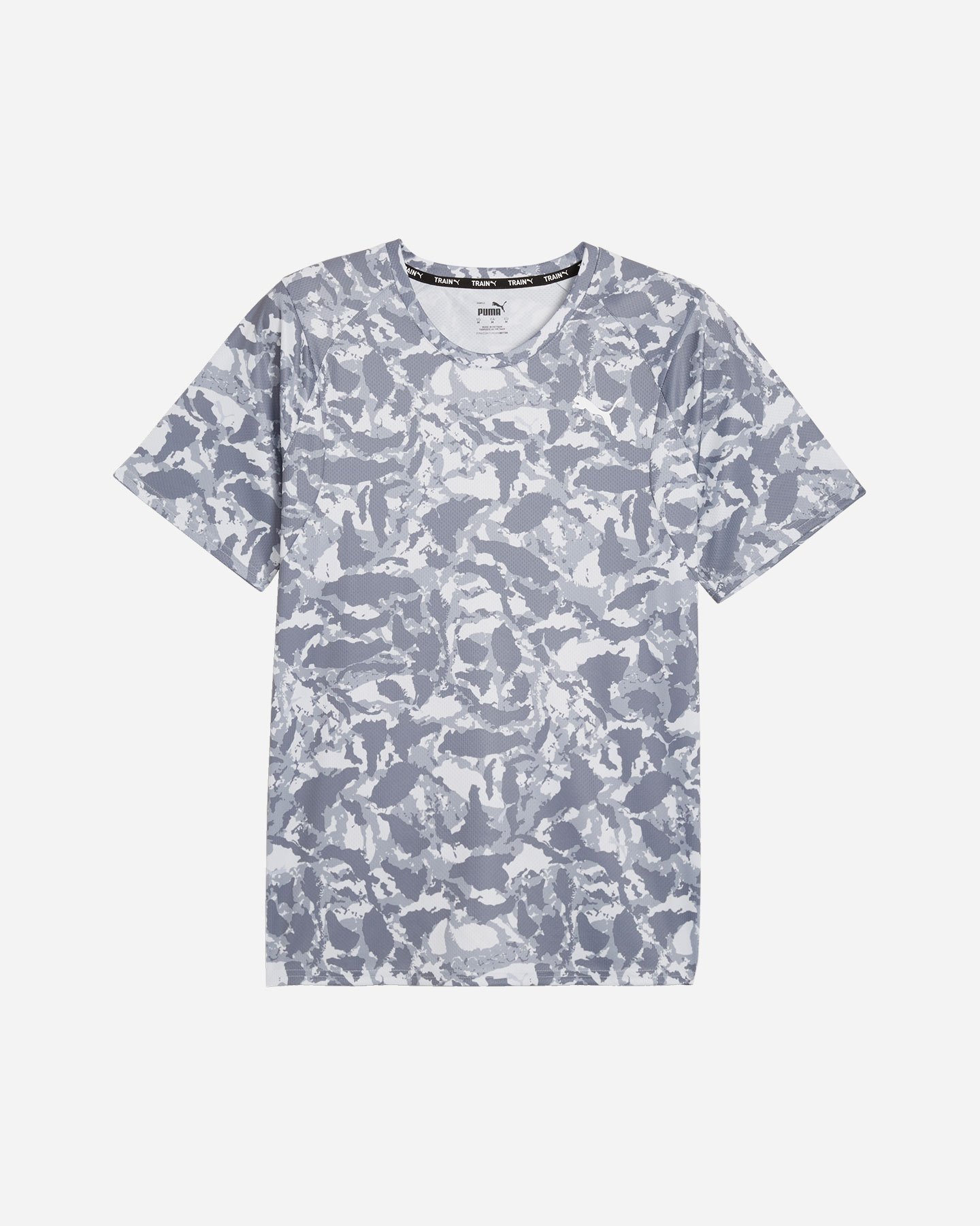 T-shirt training PUMA FIT ULTRABREATHE CAMU M - Grigio - 0 | Cisalfa Sport