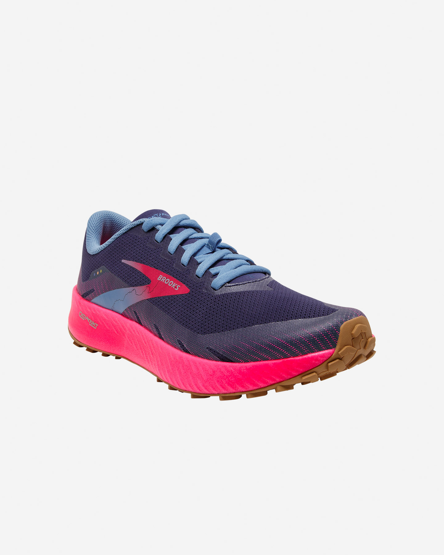 Scarpe trail BROOKS CATAMOUNT W - Blu - 1 | Cisalfa Sport
