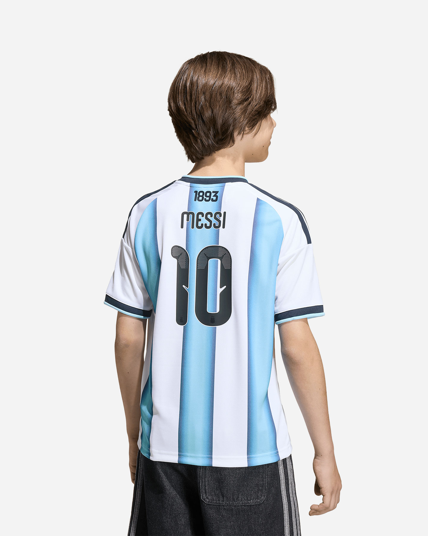Maglia calcio ufficiale ADIDAS ARGENTINA MESSI HOME JR - Color mix - 3 | Cisalfa Sport