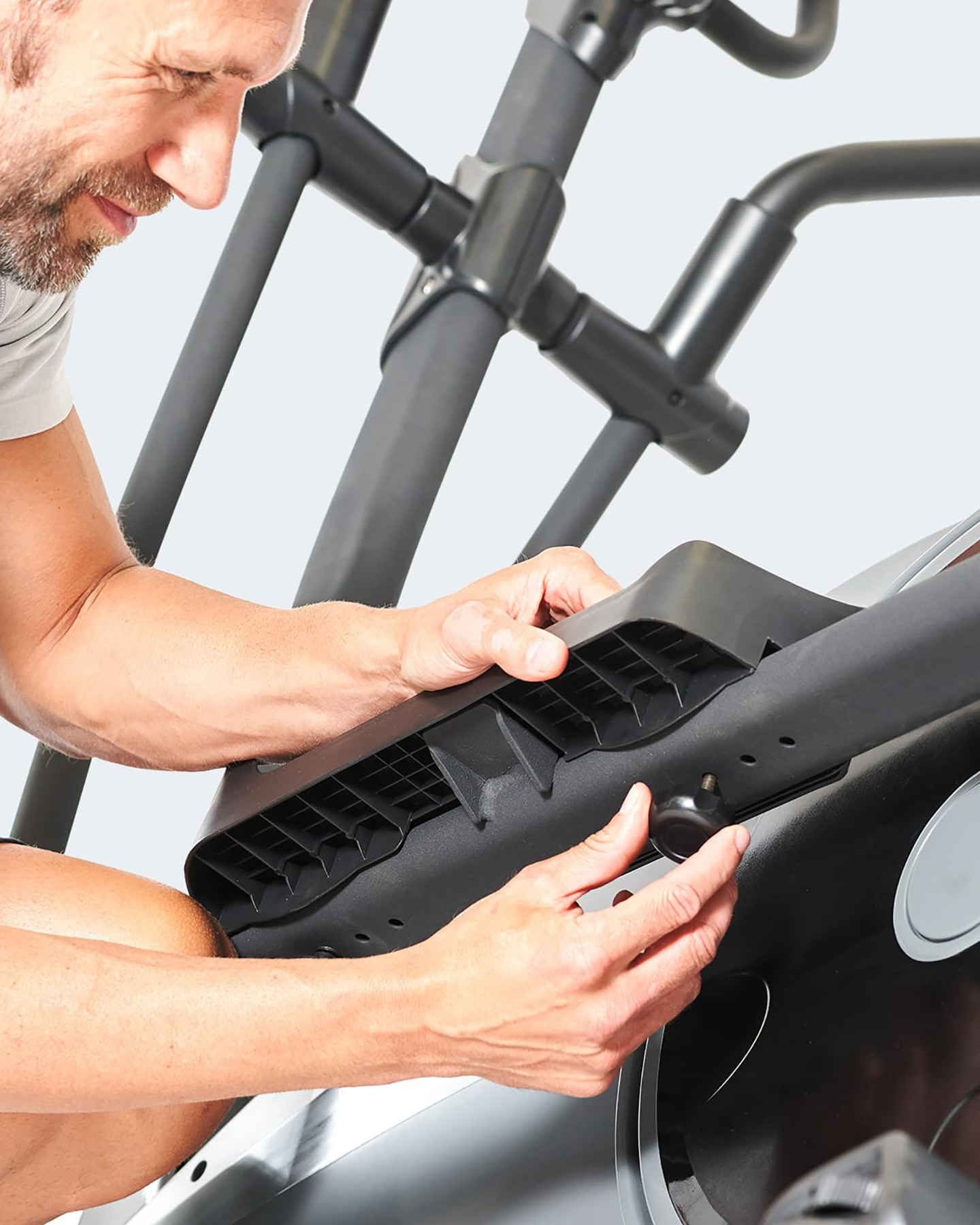 Ellittica HORIZON FITNESS SYROS 2.0  - Grigio - 5 | Cisalfa Sport