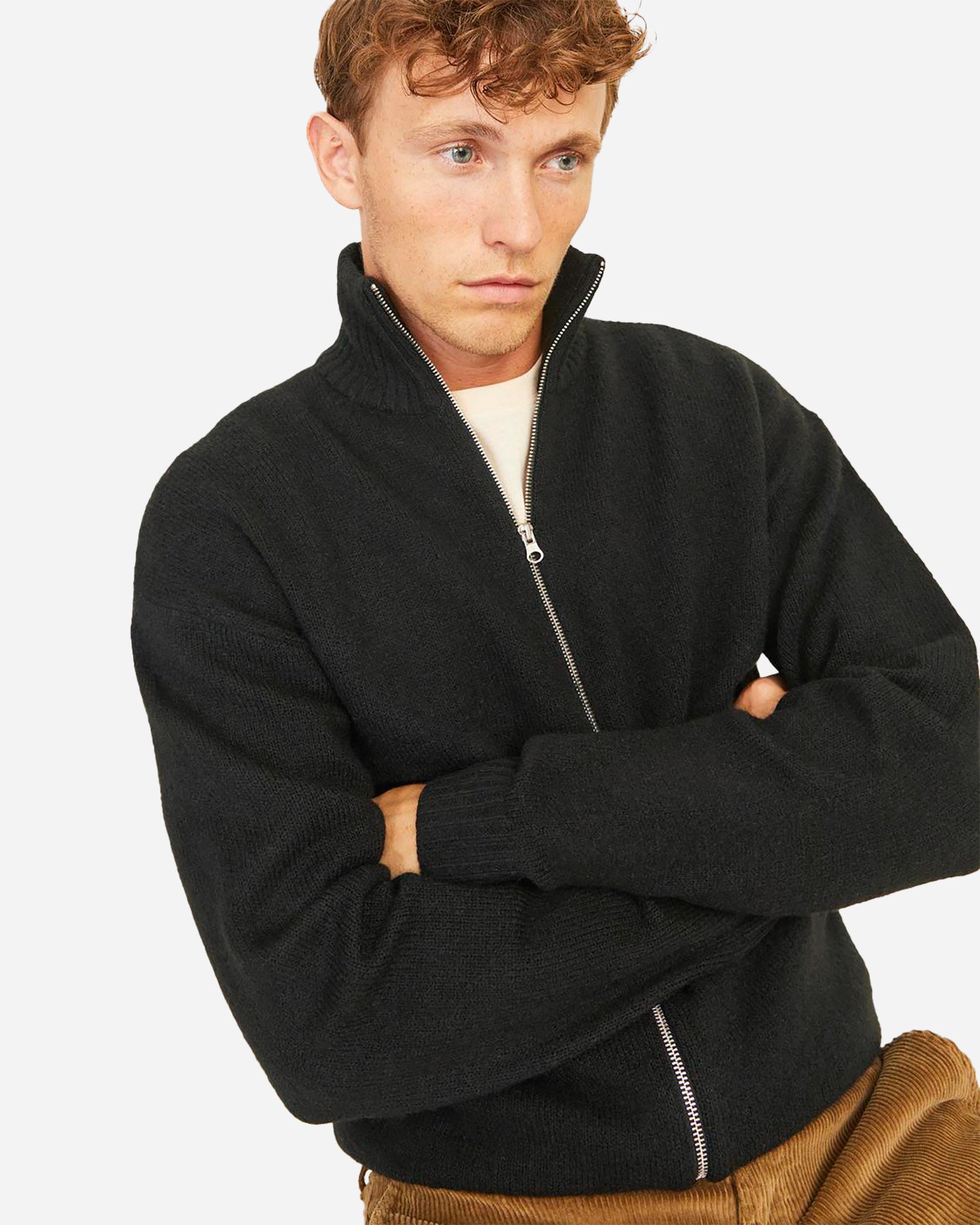 Cardigan JACK & JONES OROLLIE M - Nero - 4 | Cisalfa Sport