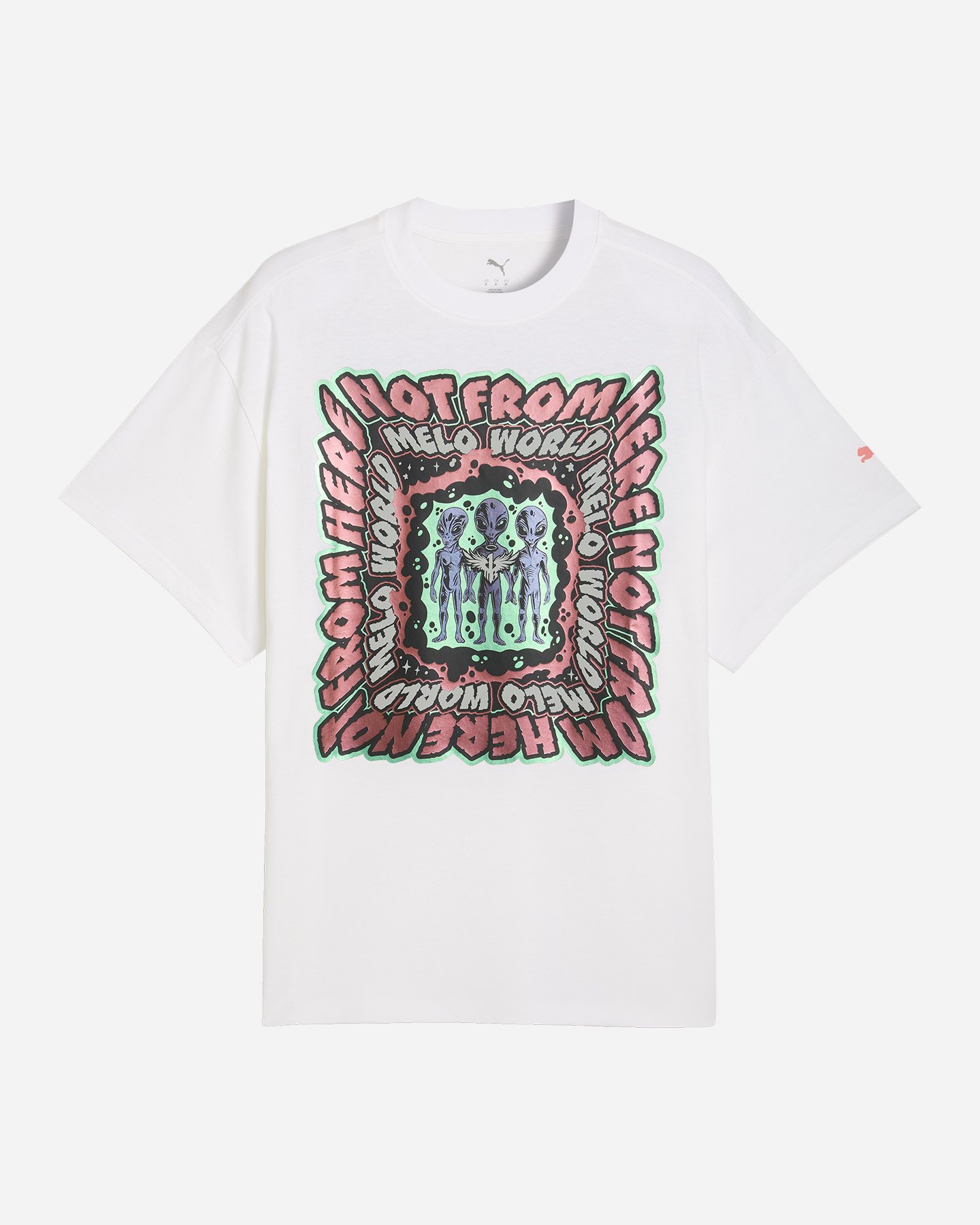 Maglia basket PUMA MELO WORLD M - Bianco - 0 | Cisalfa Sport