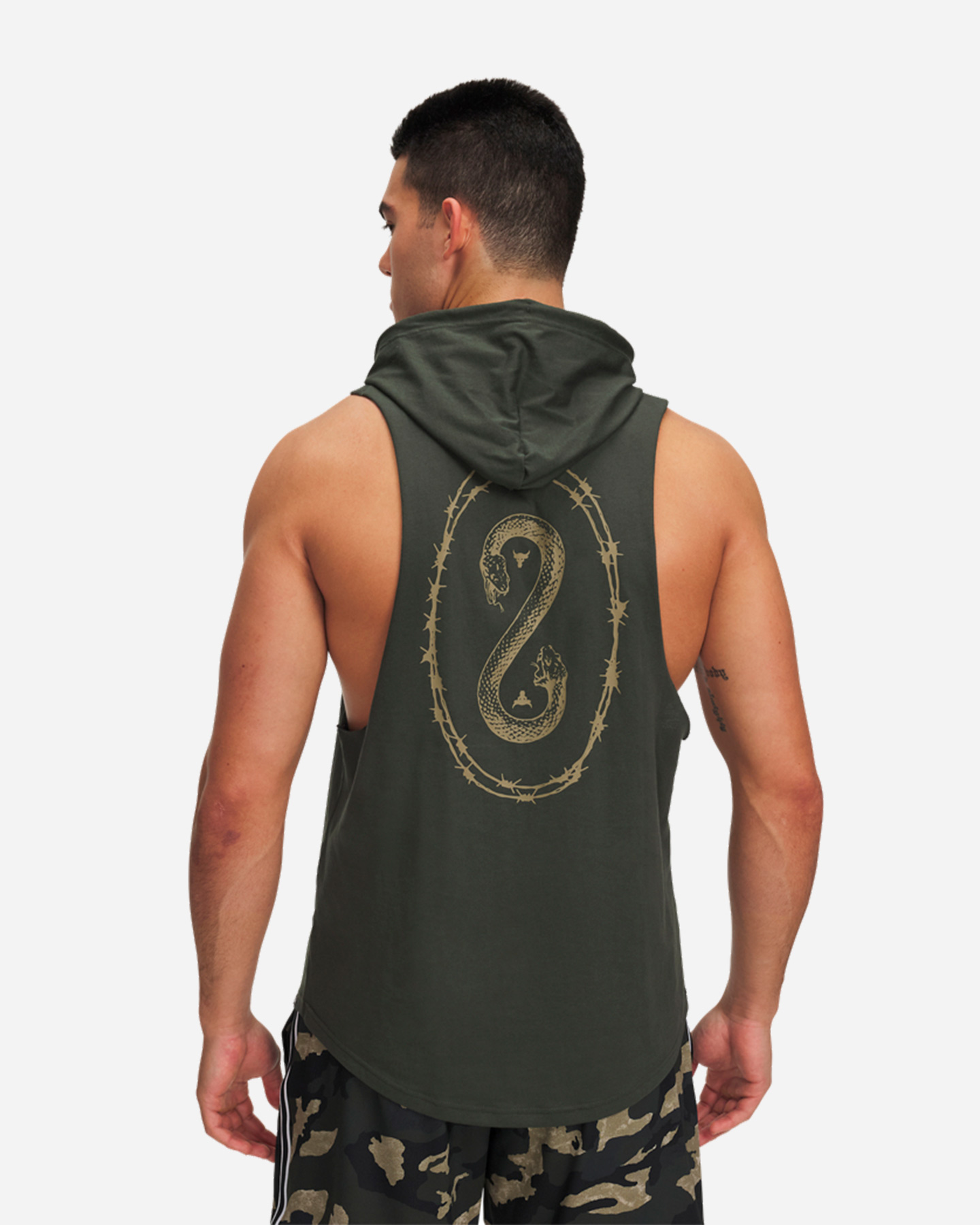 Felpa UNDER ARMOUR THE ROCK SNAK BACK M - Verde - 1 | Cisalfa Sport