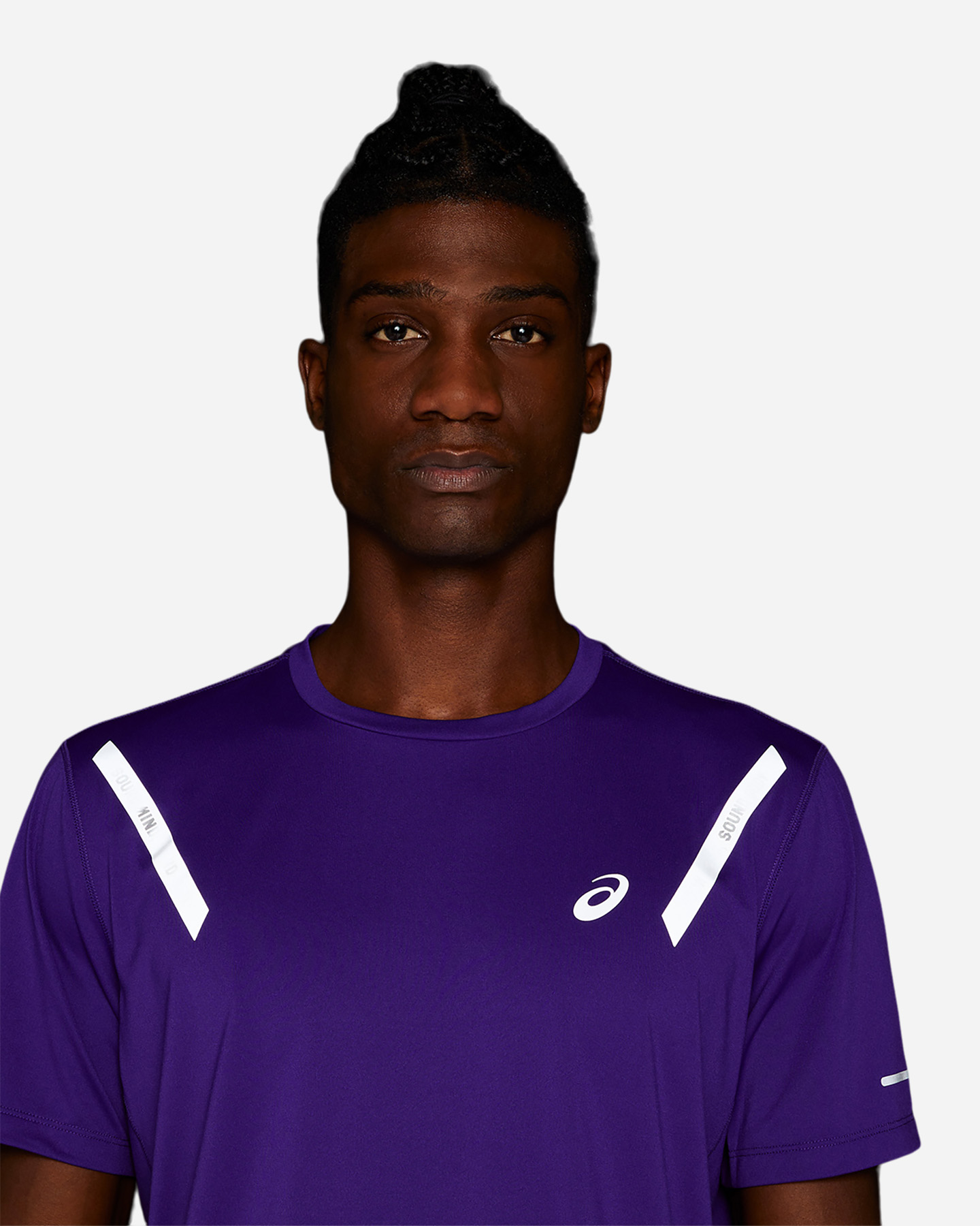 T-shirt running ASICS LITE-SHOW M - Viola - 5 | Cisalfa Sport