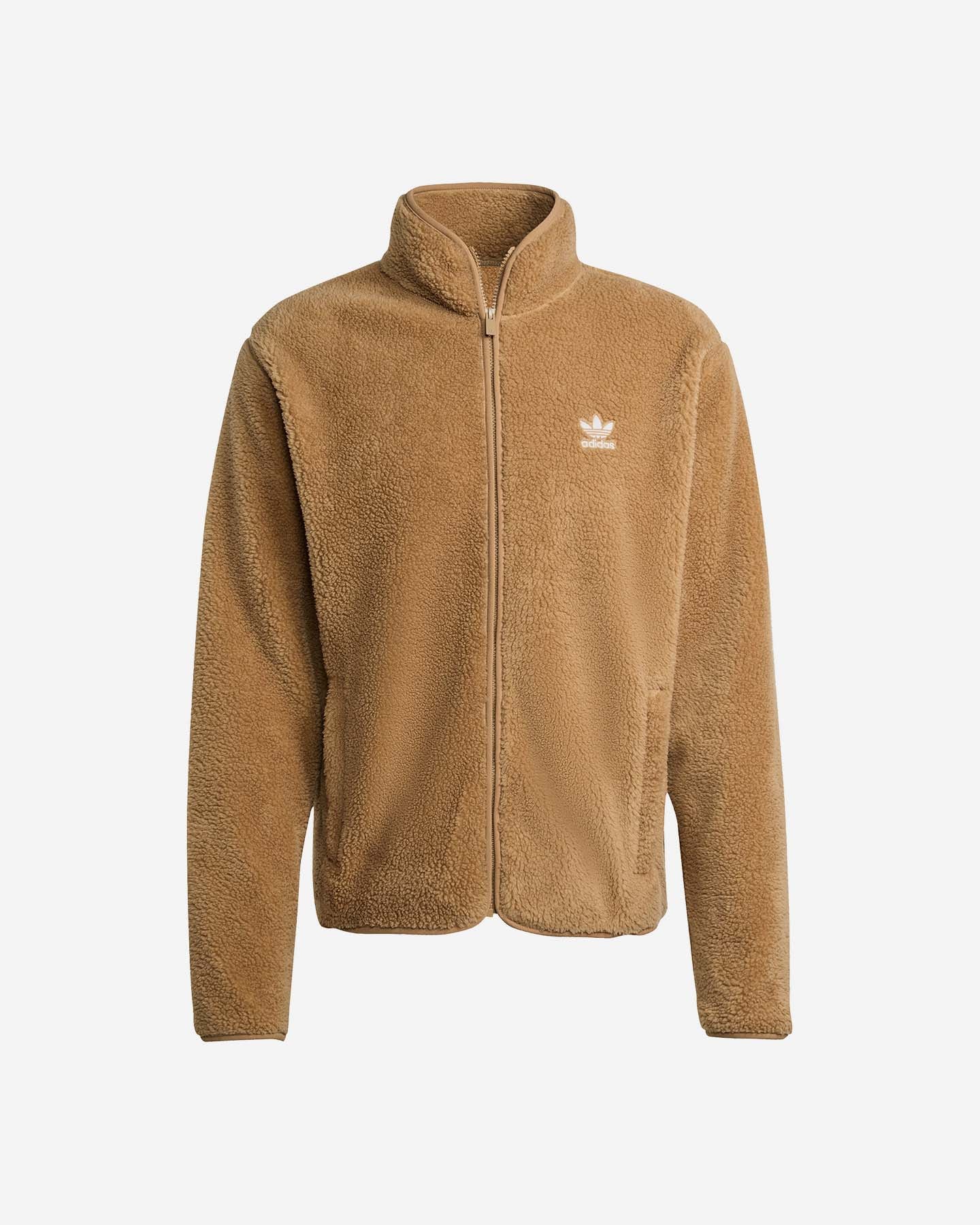 Adidas Small Logo Trefoil M - Felpa - Uomo - Marrone