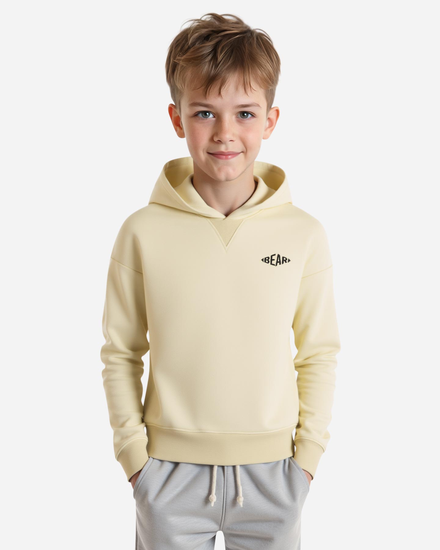 Felpa BEAR SHORE BREAK JR - Beige - 3 | Cisalfa Sport