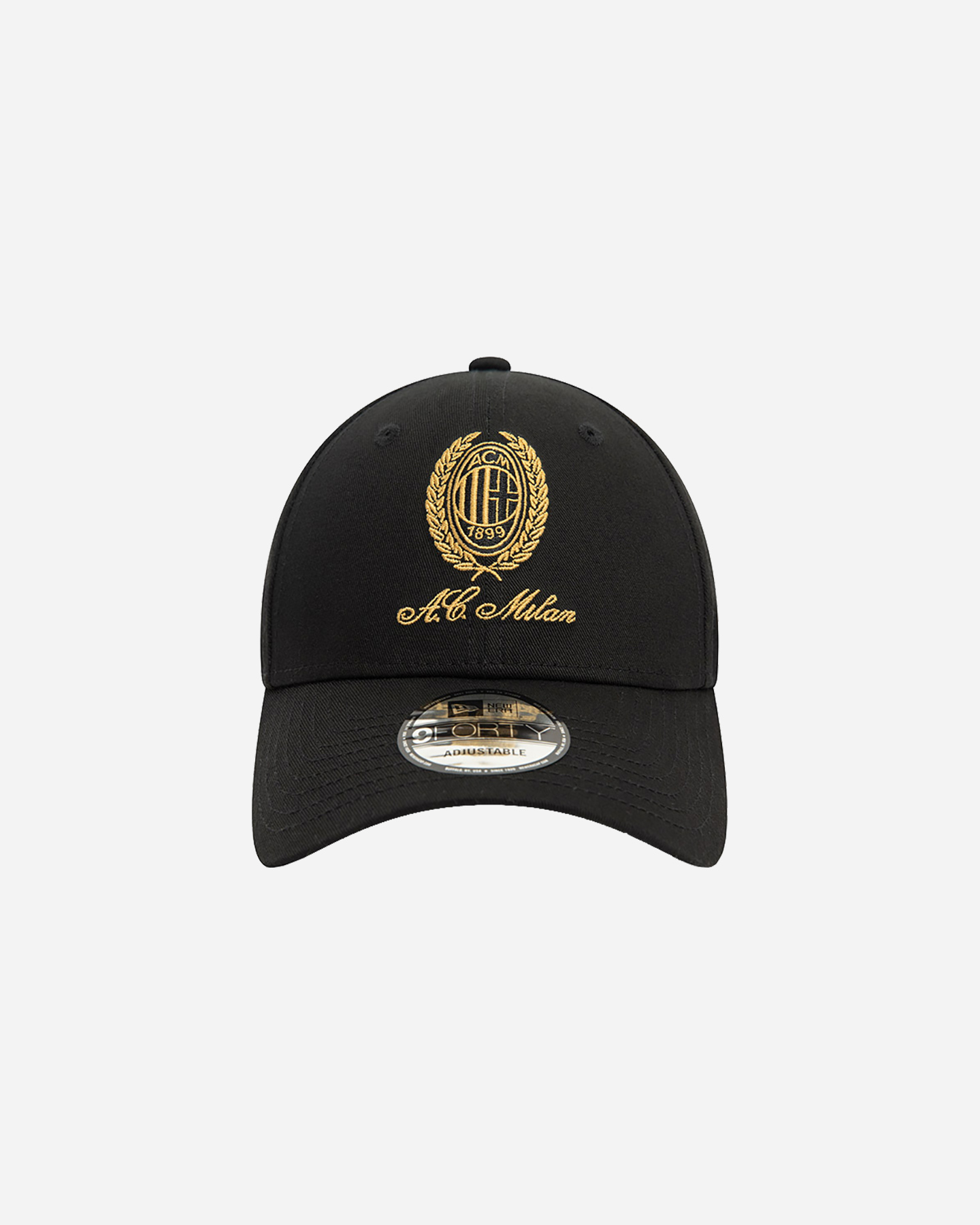 Accessorio calcio ufficiale NEW ERA MILAN HERITAGE GOLD 9FORTY M - Nero - 1 | Cisalfa Sport