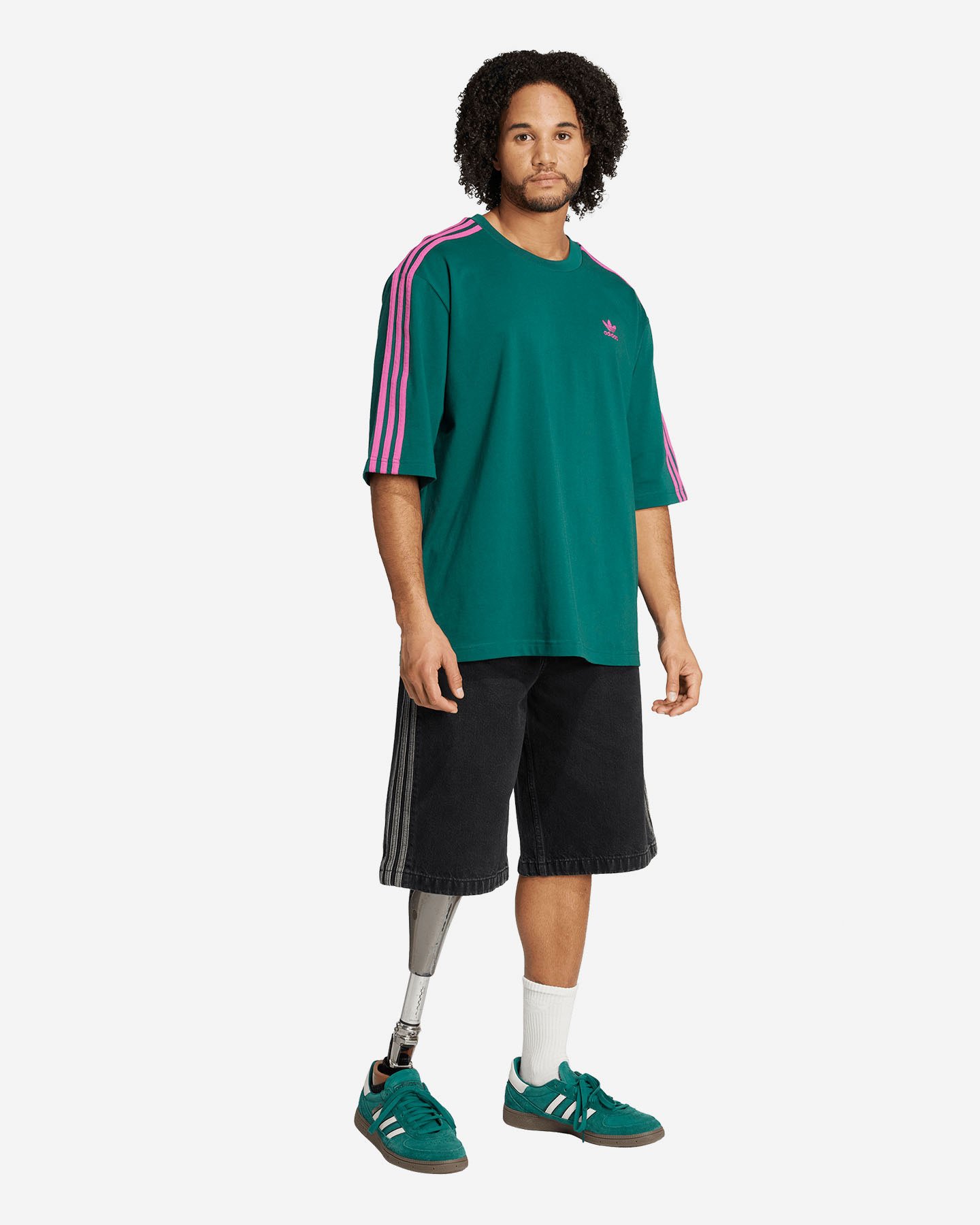 T-shirt ADIDAS ORIGINALS OVER-SIZE M - Verde - 3 | Cisalfa Sport
