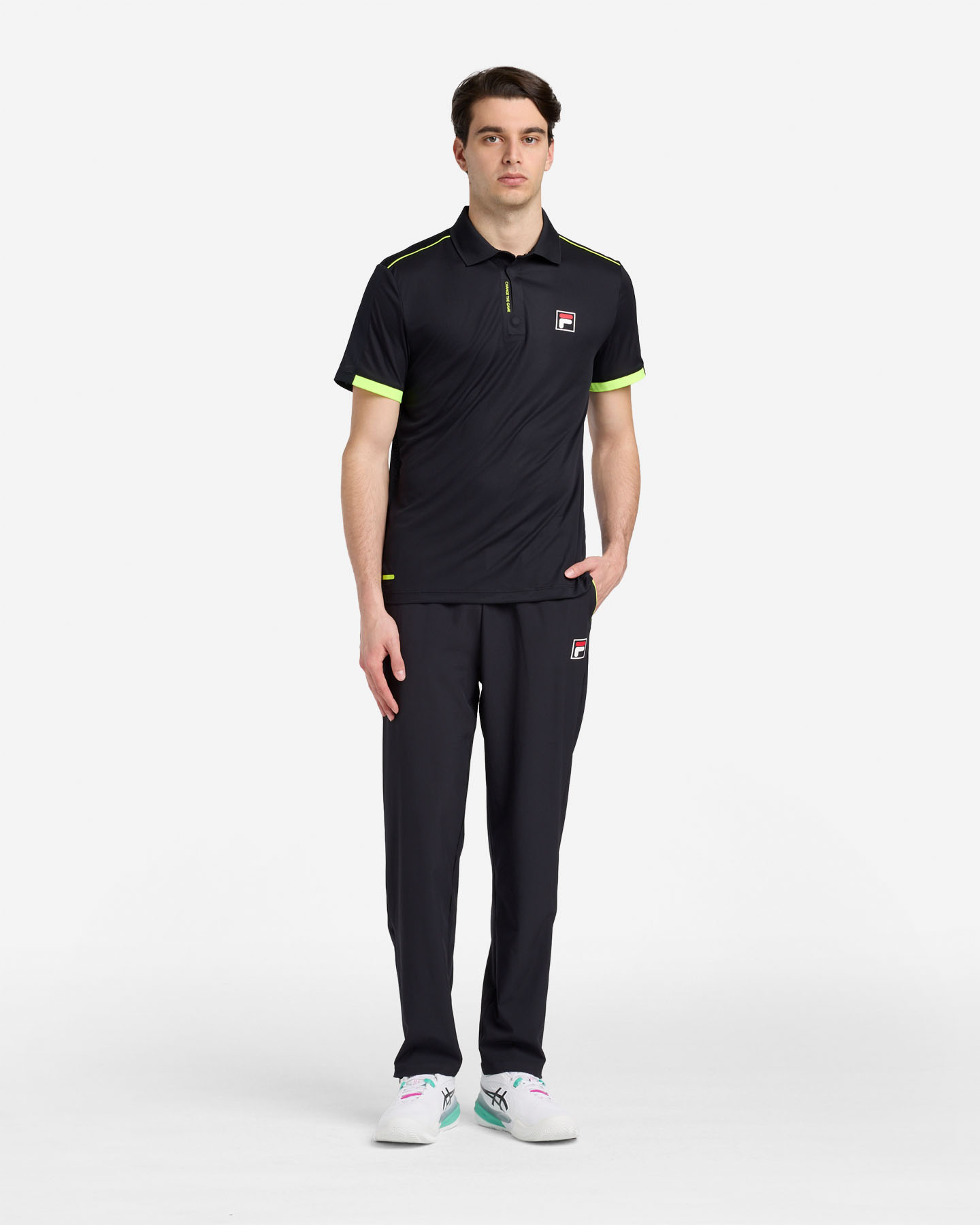 Polo tennis FILA TENNIS ESSENTIAL M - Nero - 4 | Cisalfa Sport