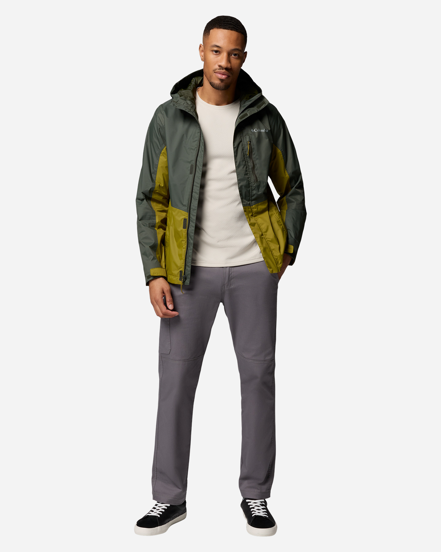 Giacca outdoor COLUMBIA POURING ADVENTURE III M - Verde - 3 | Cisalfa Sport