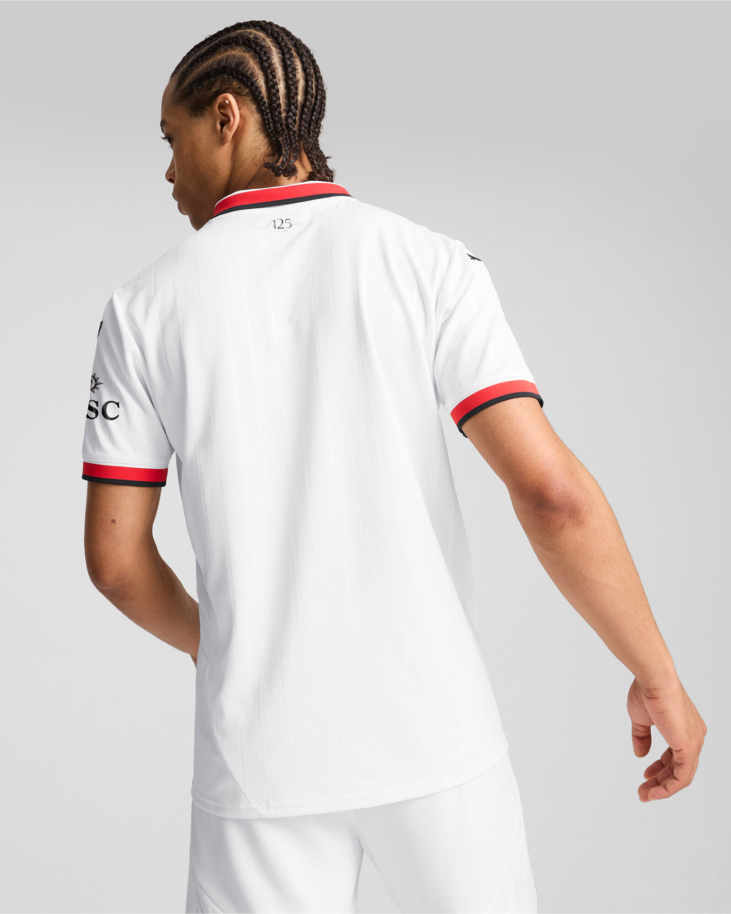 Maglia calcio ufficiale PUMA MILAN AWAY REPLICA 24-25 M - Bianco - 3 | Cisalfa Sport