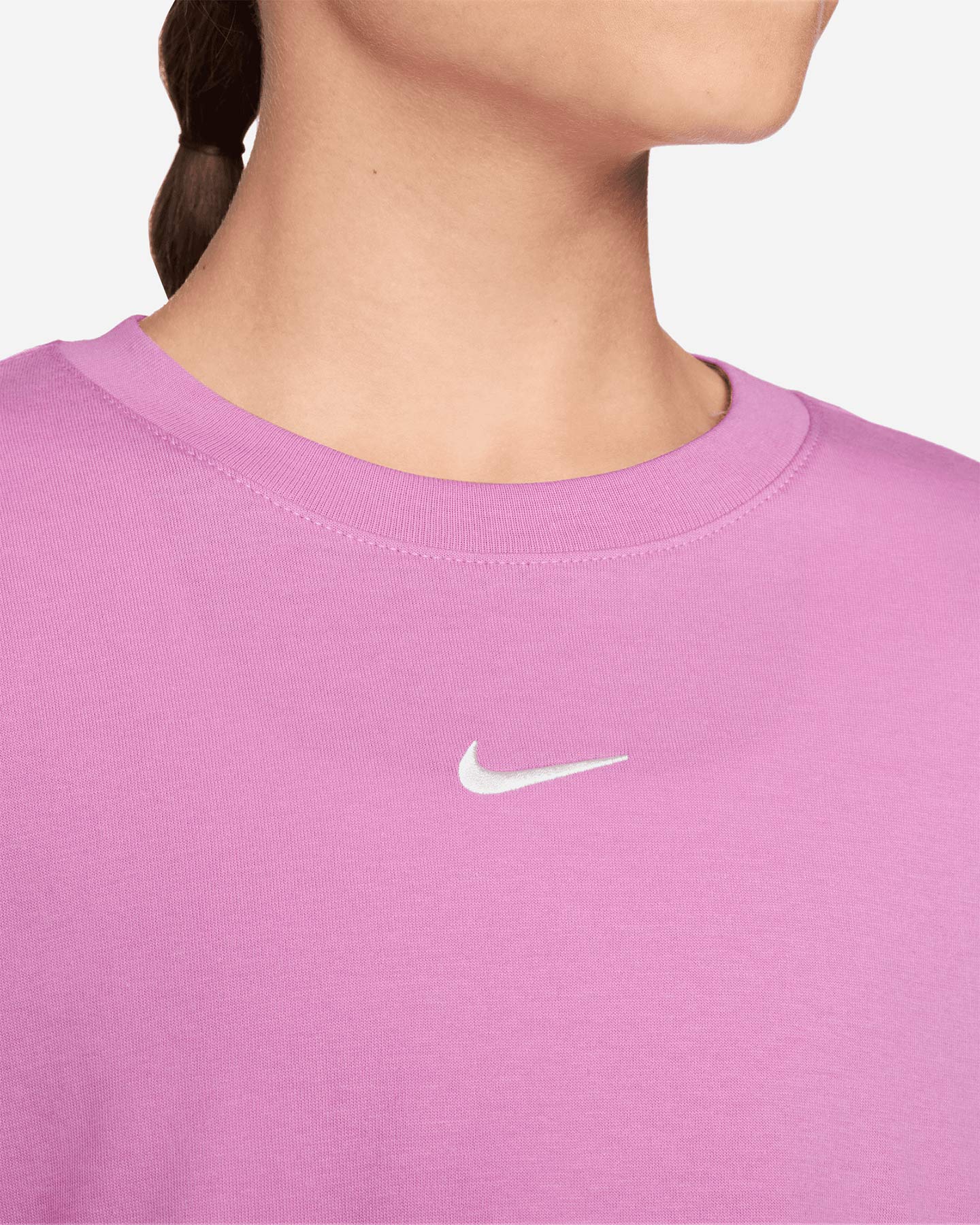 T-shirt NIKE BOXY SMALL LOGO JR - Viola - 2 | Cisalfa Sport