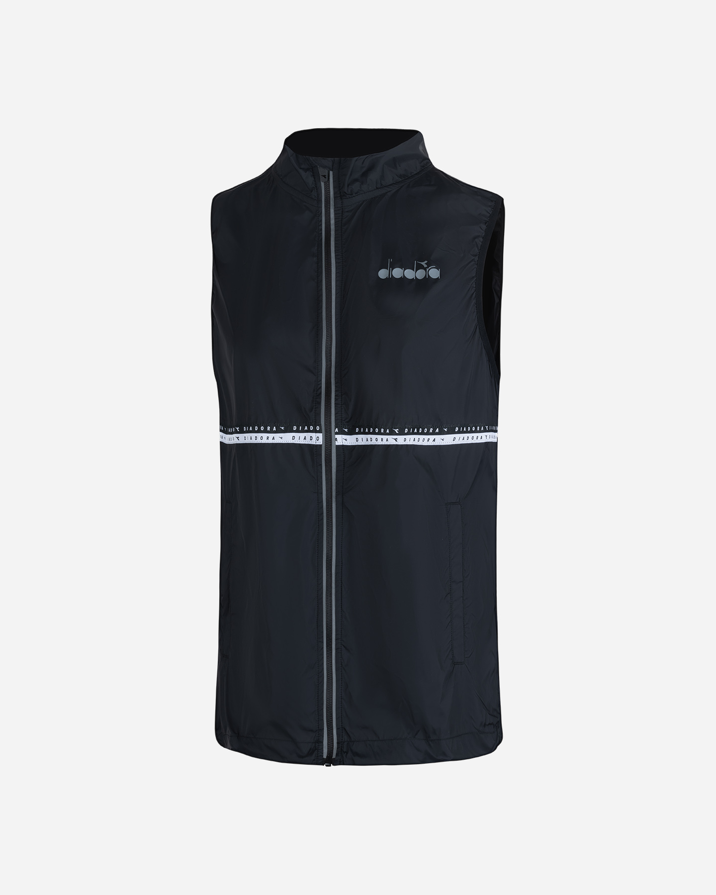 Giacca running DIADORA WIND PACKABLE M - Nero - 0 | Cisalfa Sport