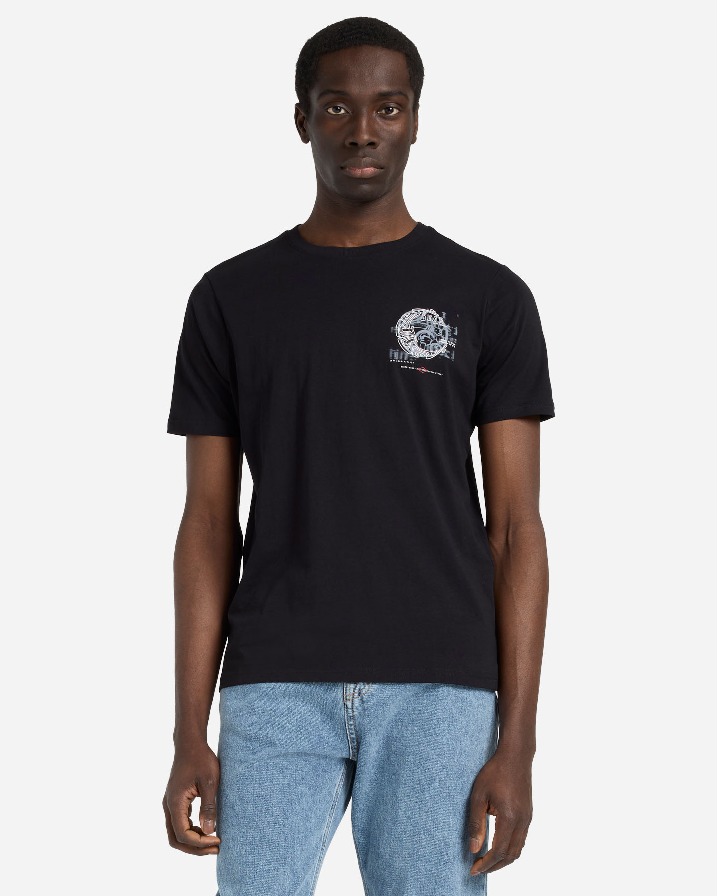 T-shirt BEAR WAVES AFTER WAVES M - Nero - 1 | Cisalfa Sport