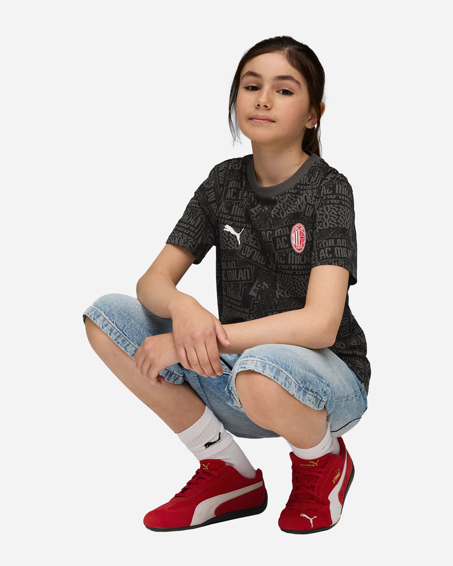 Abbigliamento calcio ufficiale PUMA MILAN FTBLCULTURE JR - Color mix - 5 | Cisalfa Sport