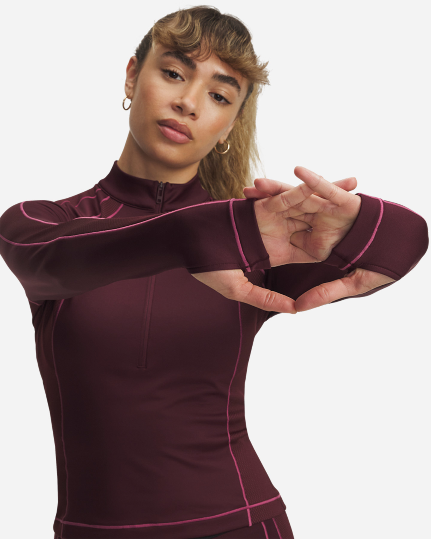 T-shirt training UNDER ARMOUR VOVELTY W - Rosso - 3 | Cisalfa Sport