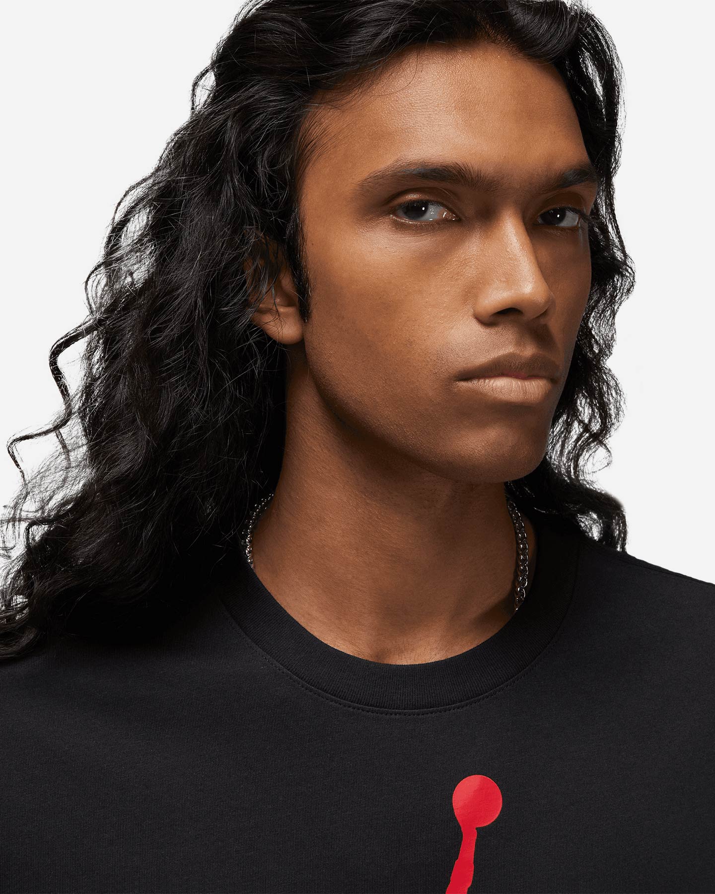 Maglia basket NIKE JORDAN AIR STRETCH CREW M - Nero - 3 | Cisalfa Sport