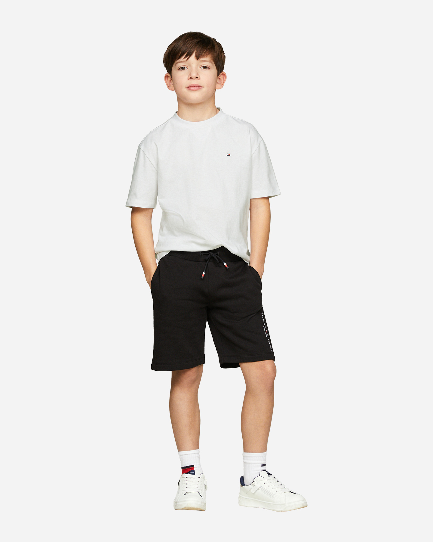 T-shirt TOMMY HILFIGER ESSENTIAL JR - Bianco - 2 | Cisalfa Sport