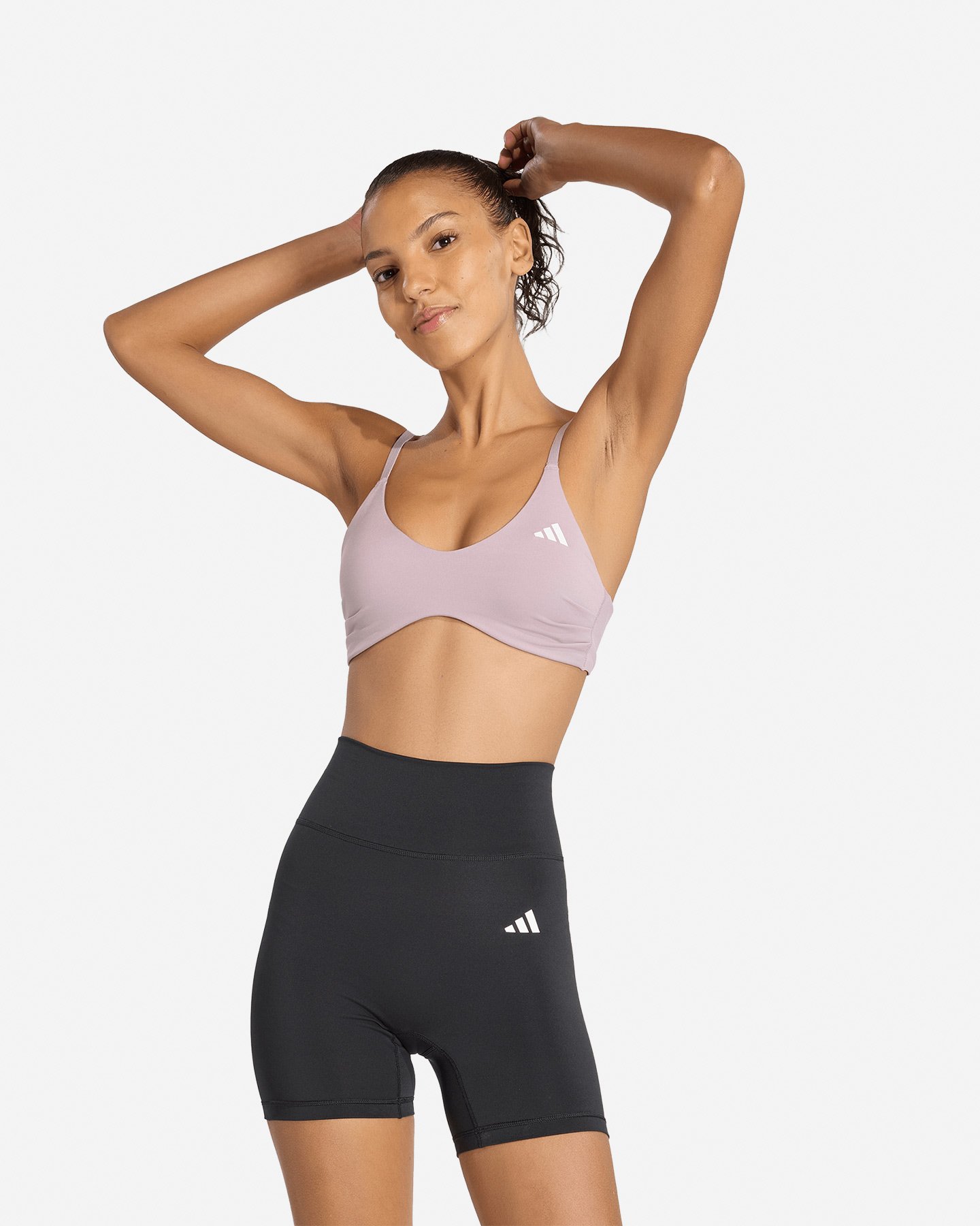 Bra training ADIDAS OPTIME ESSENTIALS W - Viola - 1 | Cisalfa Sport