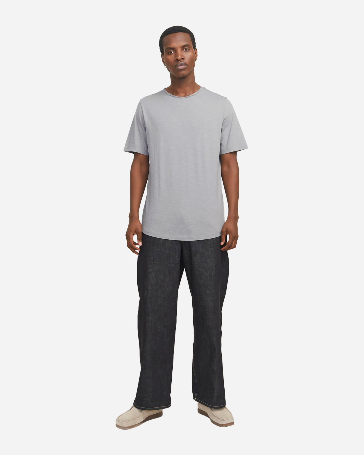 T-shirt JACK & JONES BASHER M - Grigio - 2 | Cisalfa Sport