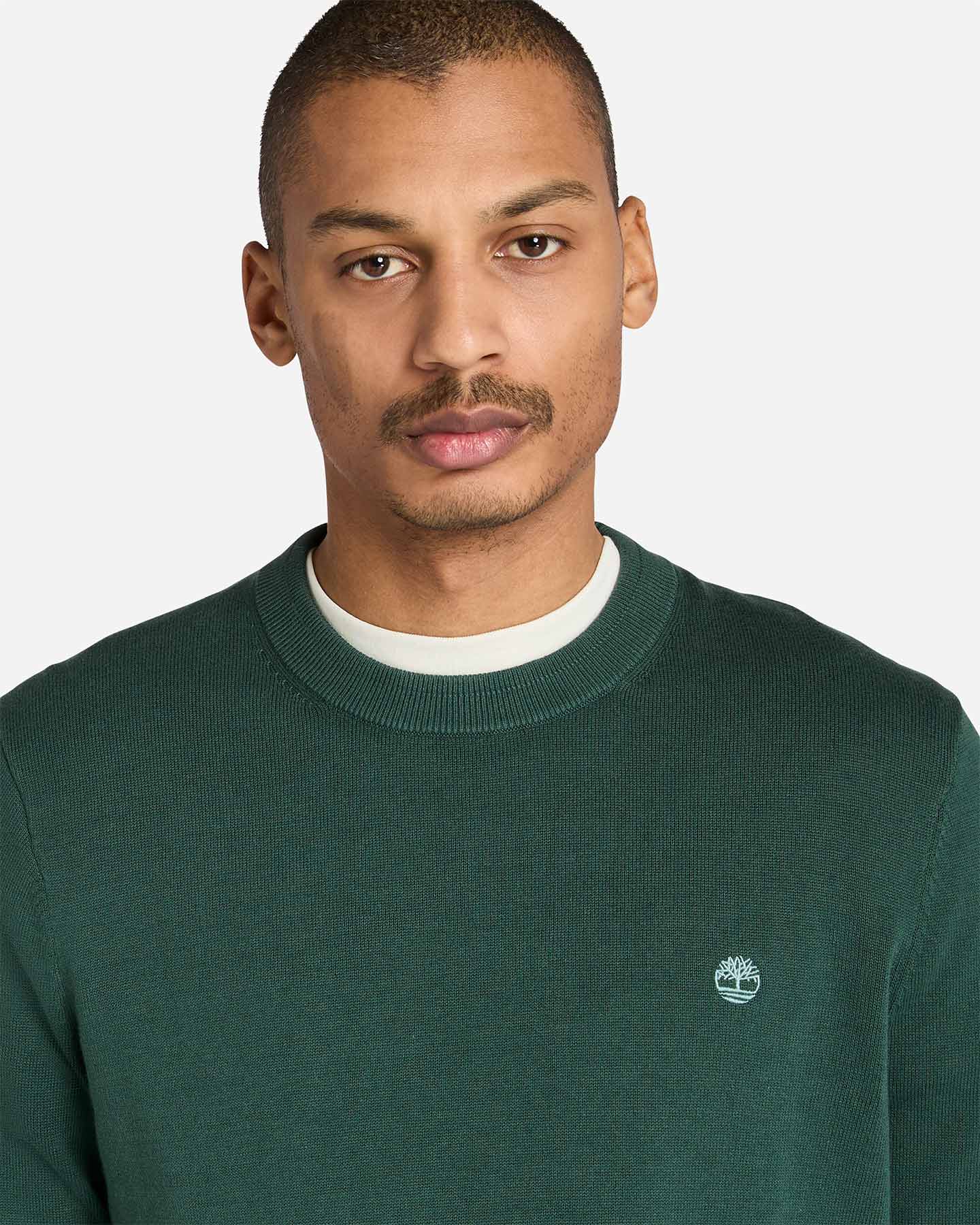 Maglione TIMBERLAND SMALL LOGO M - Verde - 4 | Cisalfa Sport