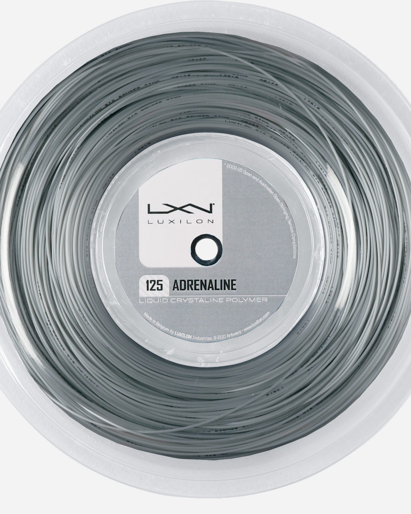 Corde tennis WILSON LUXILON ADRENALINE 200M 1.25  - Argento - 1 | Cisalfa Sport