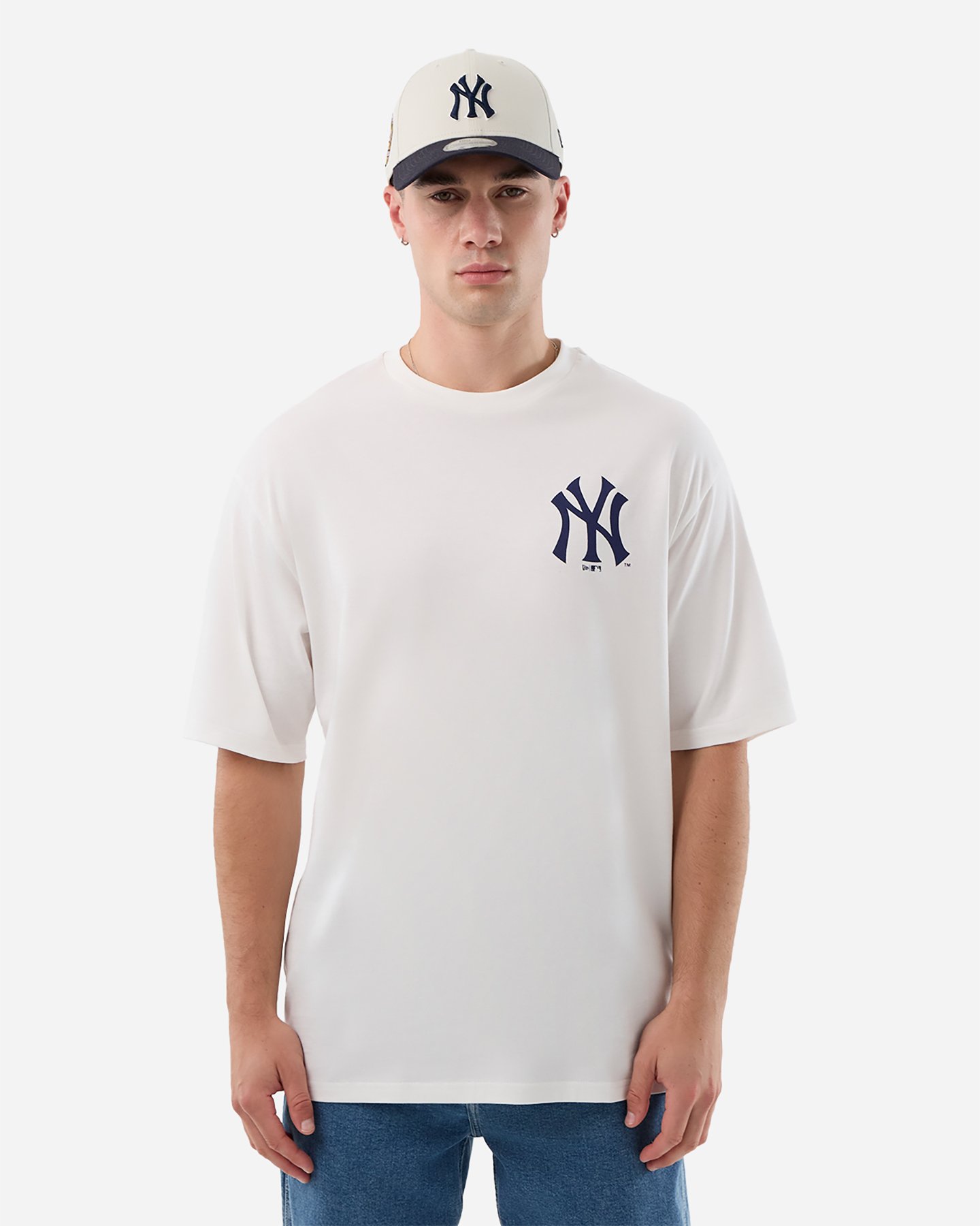 New Era Los Angeles Dodgers M - T-shirt - Uomo - Bianco