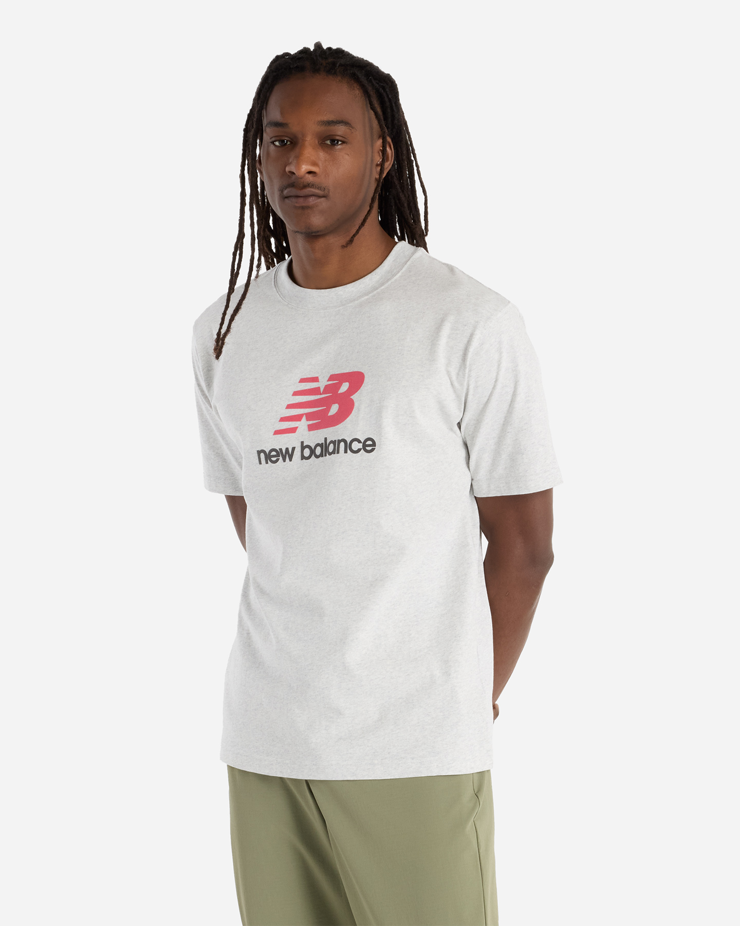 T-shirt NEW BALANCE BIG LOGO BETTER M - Grigio - 0 | Cisalfa Sport