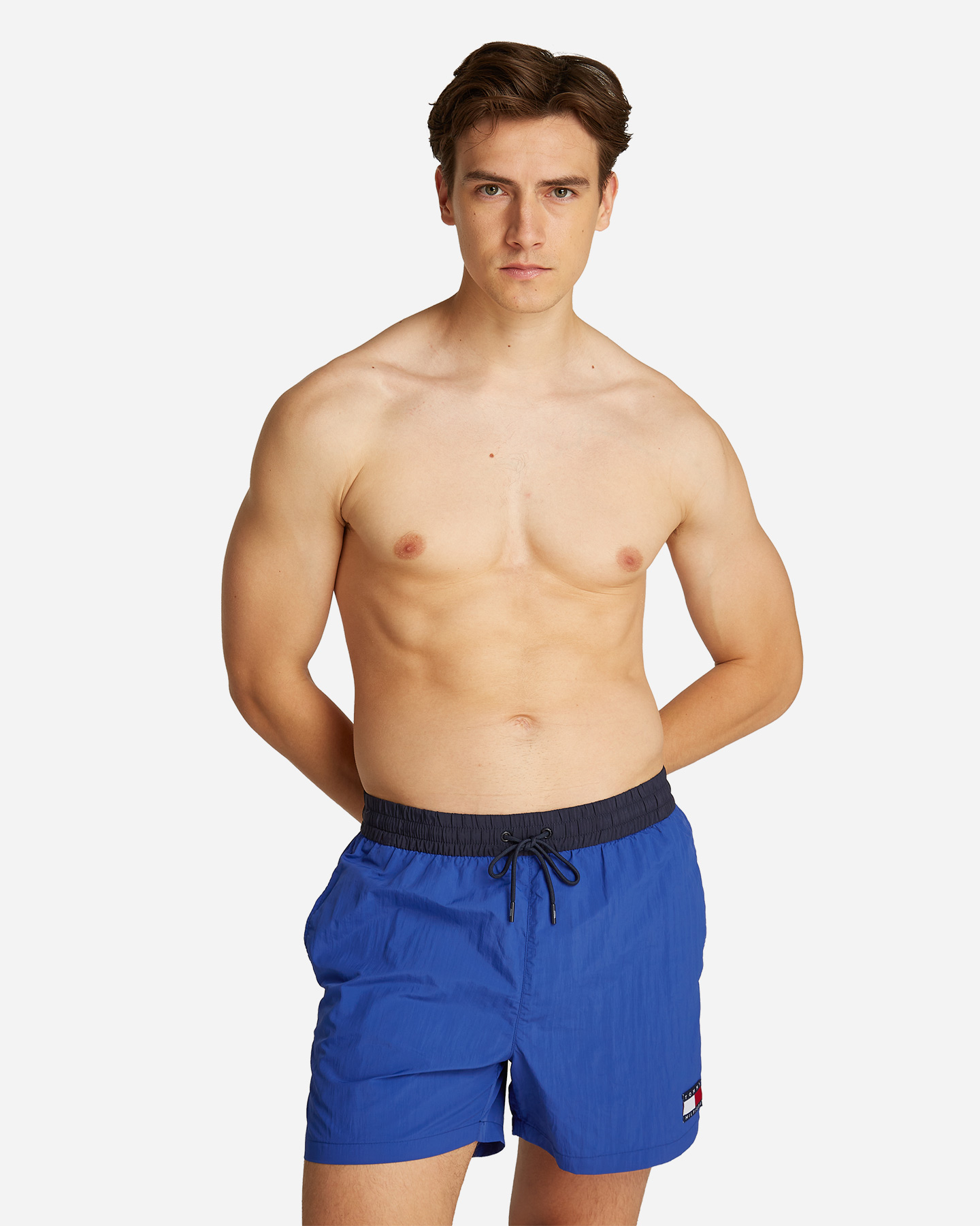 Boxer mare TOMMY HILFIGER BOXER CINTURA BICOLOR M - Blu - 1 | Cisalfa Sport