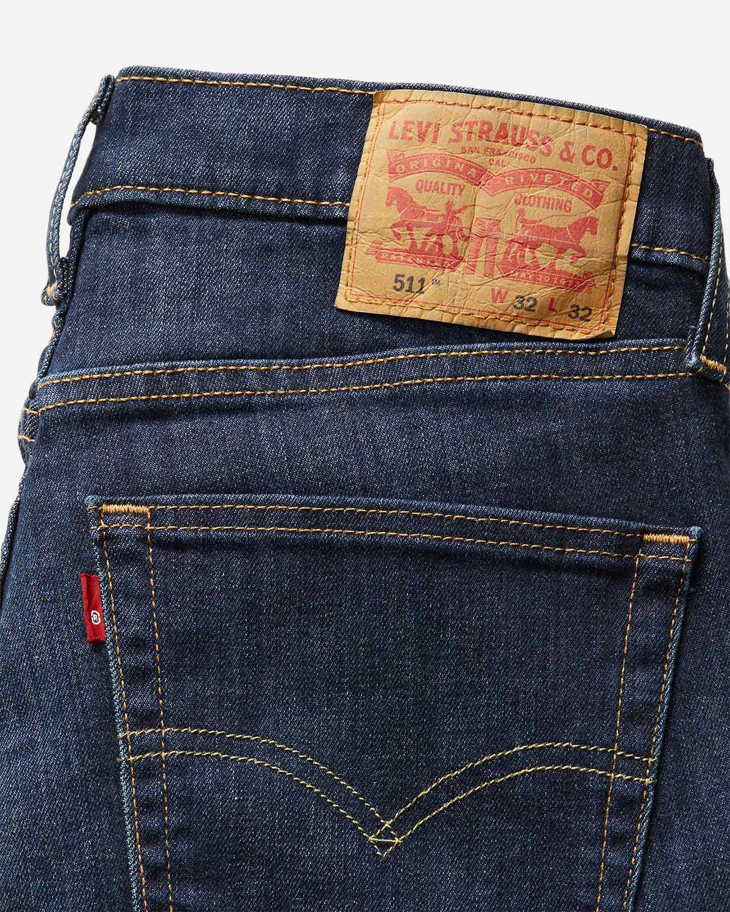 Jeans LEVI'S 511 M - Blu - 5 | Cisalfa Sport