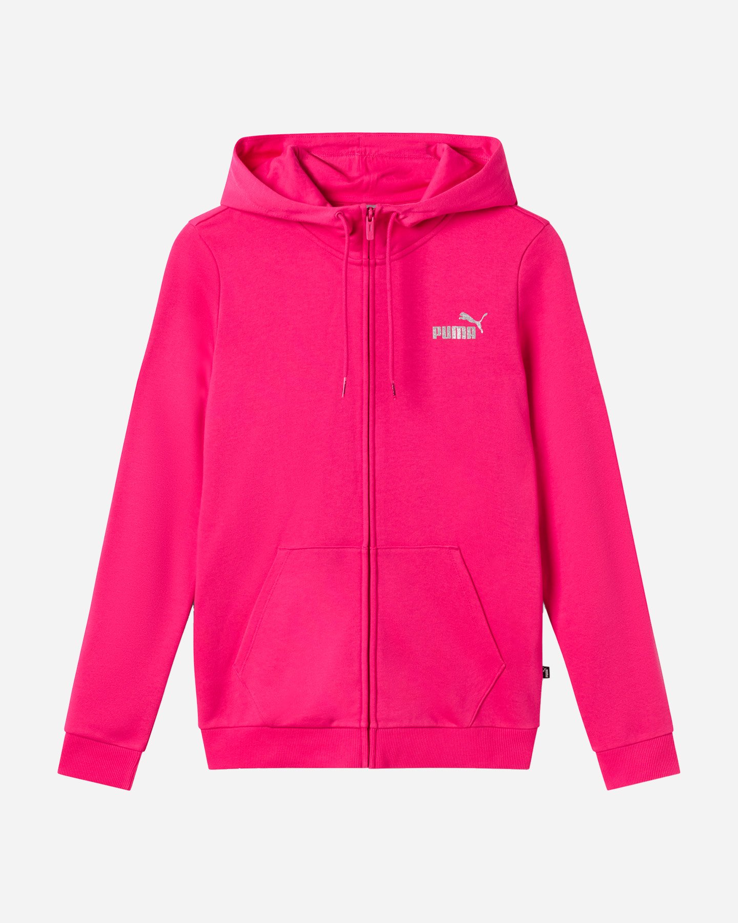 Felpa PUMA ESSENTIAL+ GLITTER W - Rosa - 0 | Cisalfa Sport