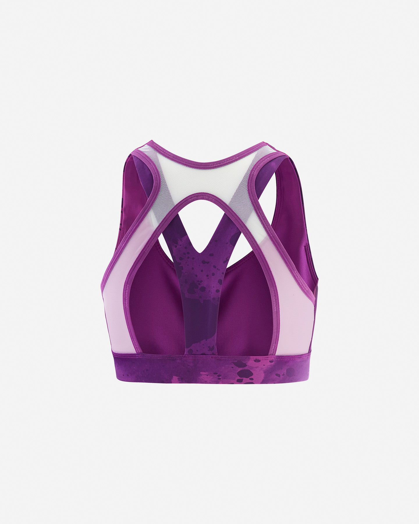 Reggiseno SALOMON CROSSRUN SPARK W - Viola - 1 | Cisalfa Sport