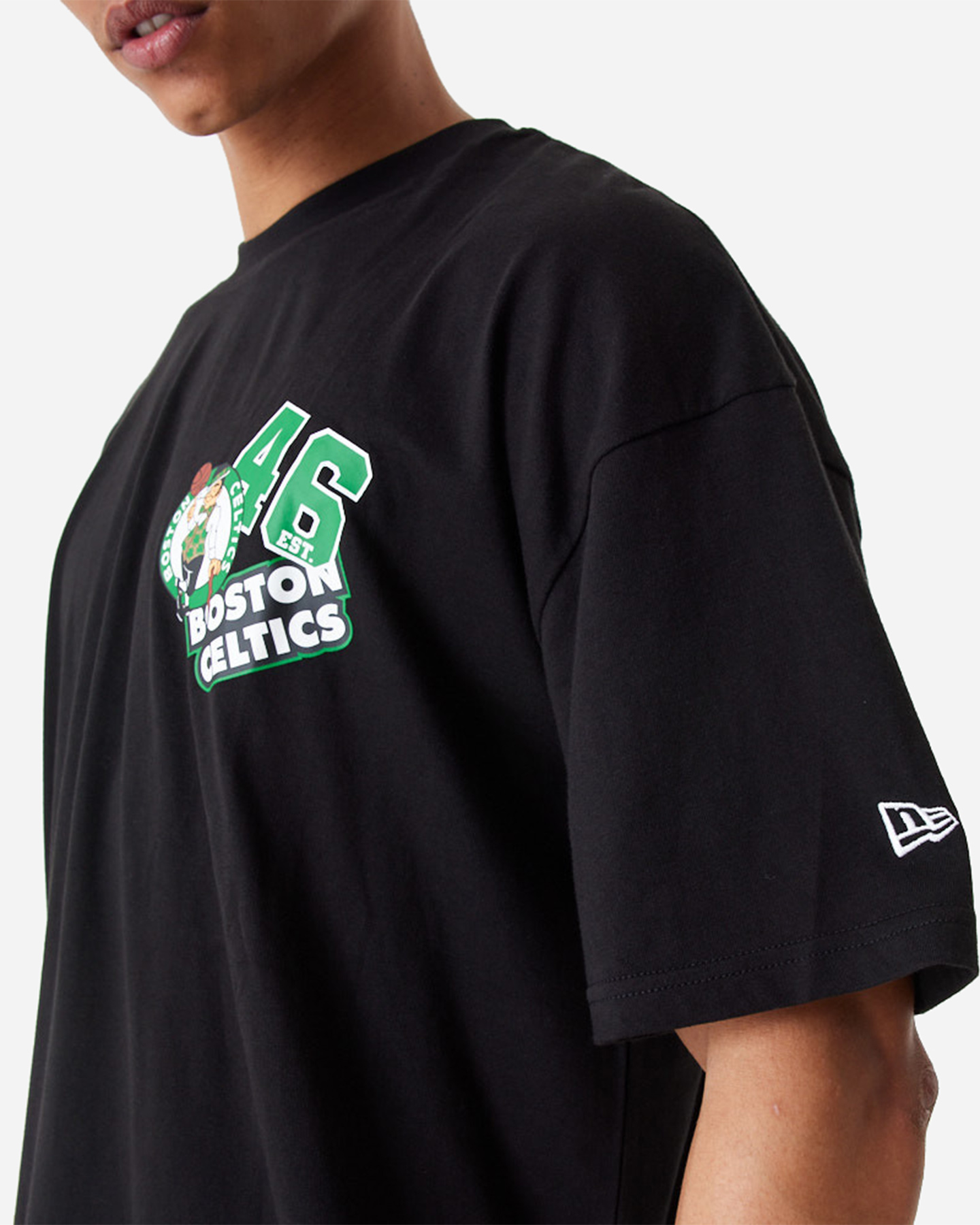 T-shirt NEW ERA ARCH WORDMRK BOSTON CELTICS M - Nero - 3 | Cisalfa Sport