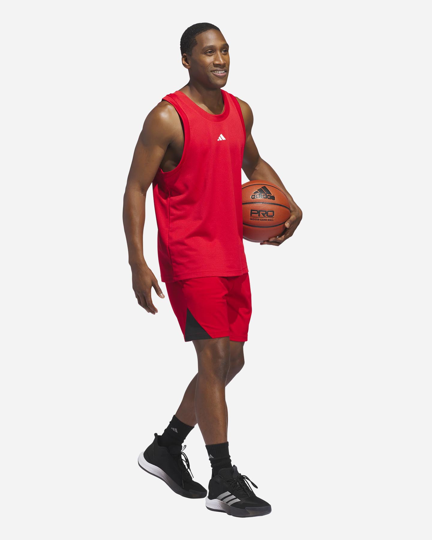 Maglia basket ADIDAS LEGENDS M - Rosso - 3 | Cisalfa Sport