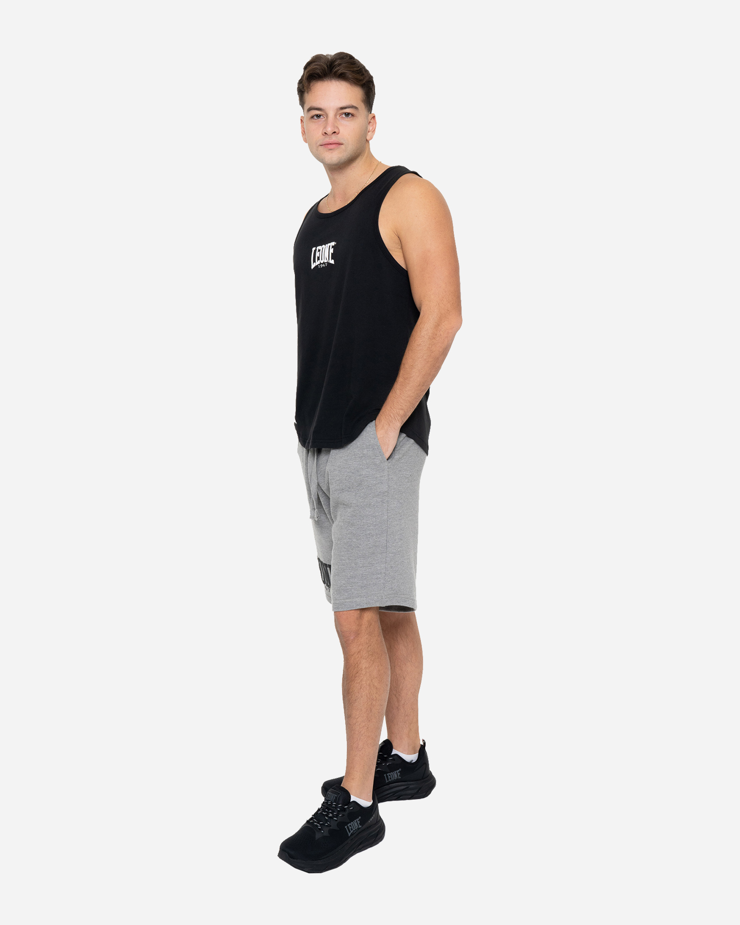 Canotta LEONE SMALL LOGO M - Nero - 3 | Cisalfa Sport