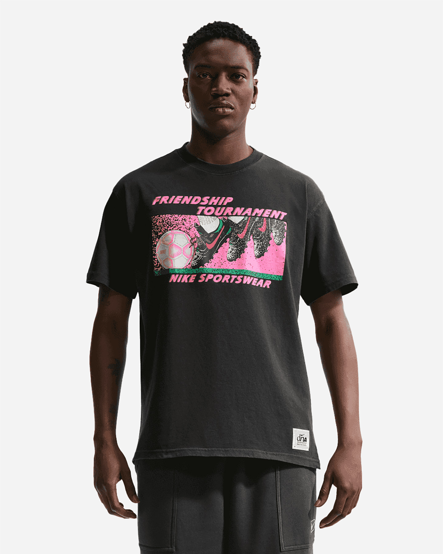 T-shirt NIKE FOOTBALL FRONT GFX M - Grigio - 0 | Cisalfa Sport